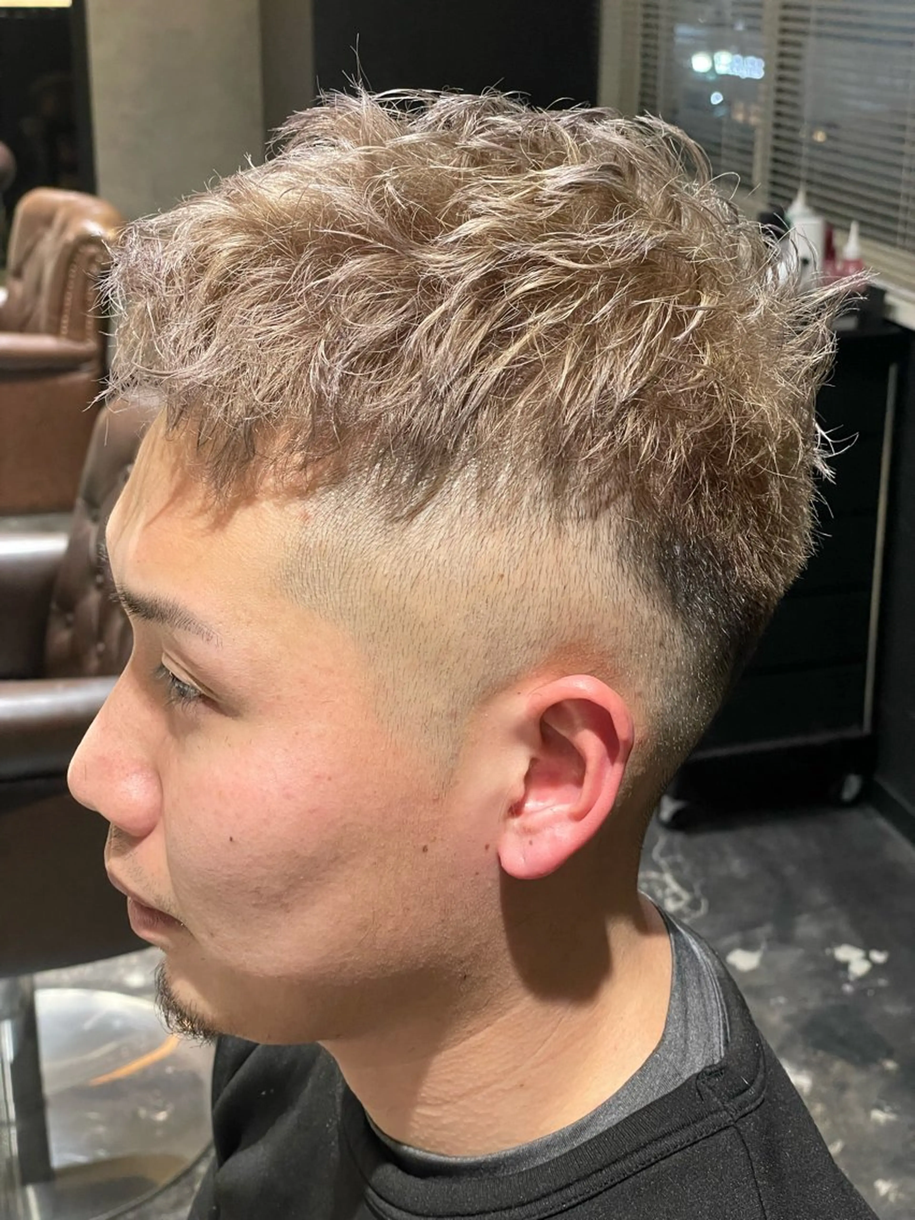 カラー メンズ ヘアカラー 💈メンズ職人 ルキト💈のヘアスタイル