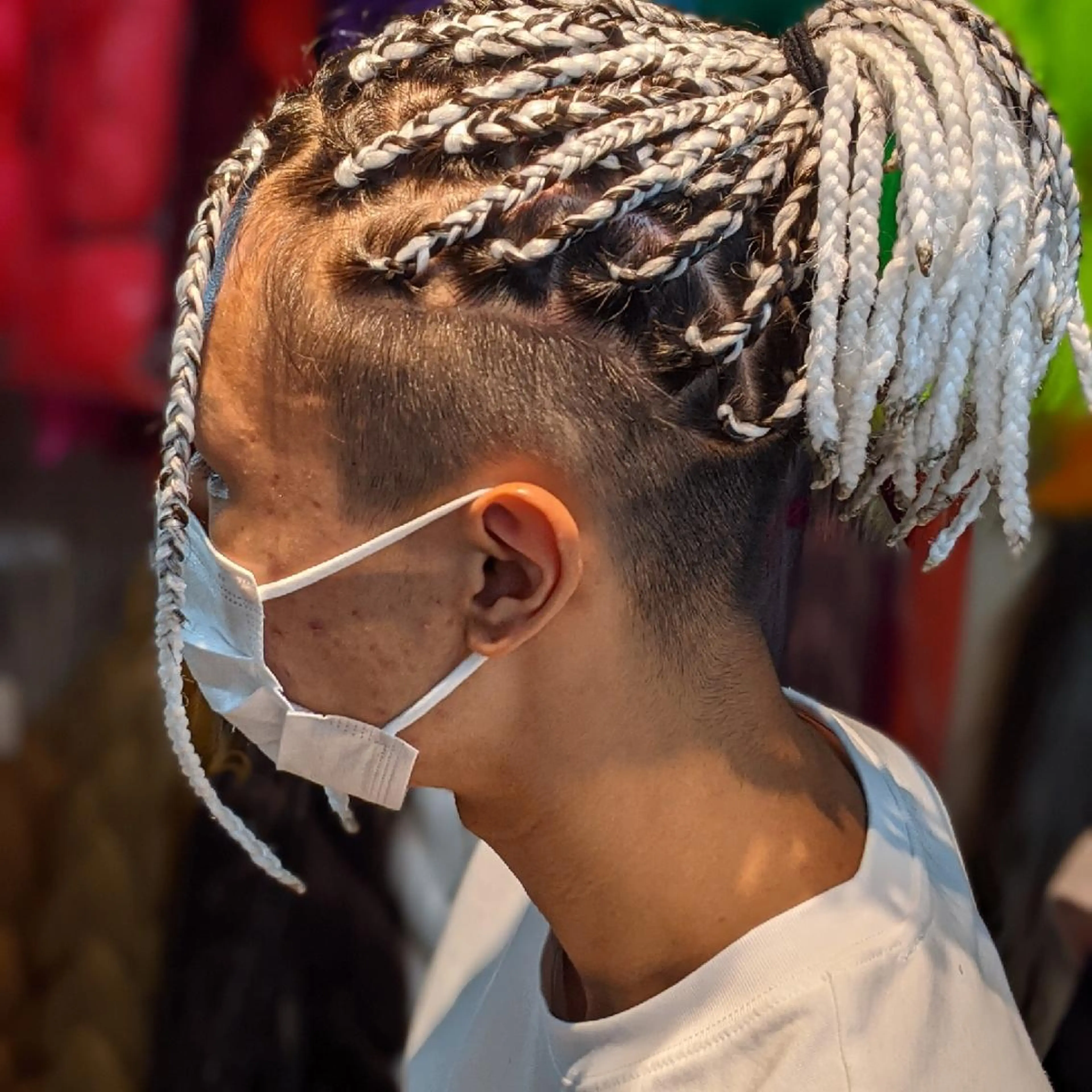 メンズ ミディアム エクステ scamp ★のヘアスタイル