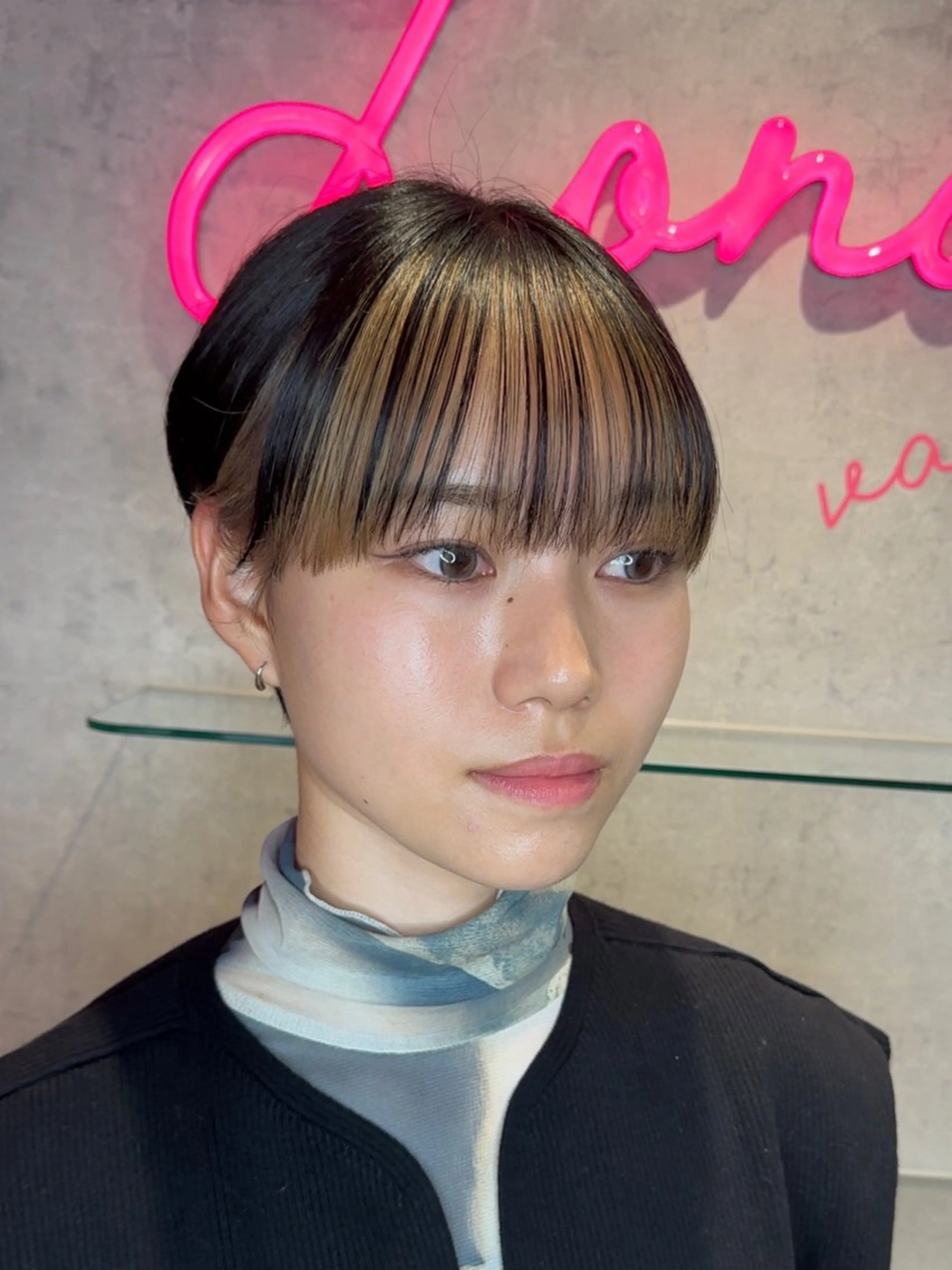 ショート カラー 韓国ヘア/艶カラー /田中悠佑のヘアスタイル