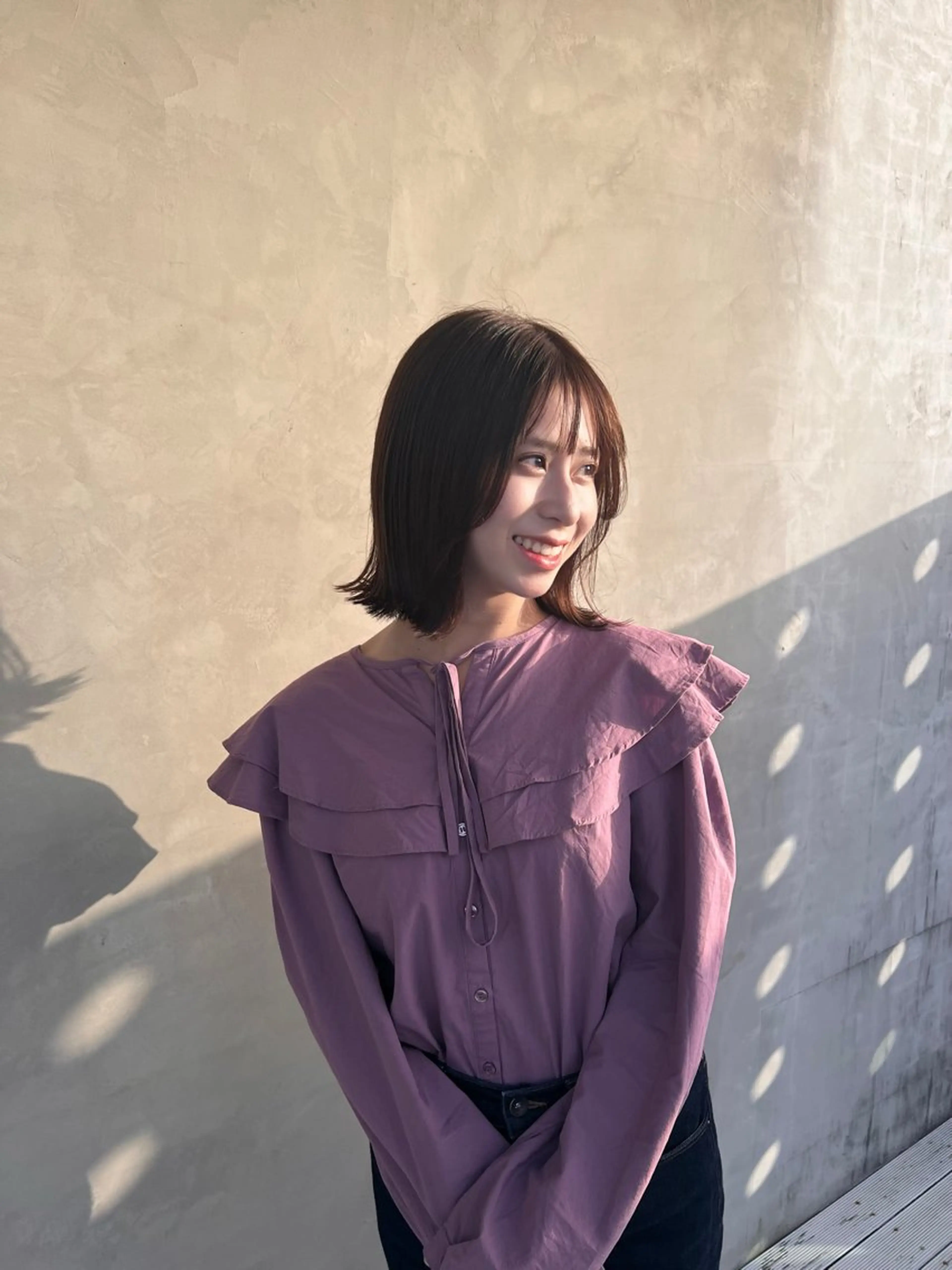 ショート 切りっぱなしボブ 👩🏼ミニボブのヘアスタイル