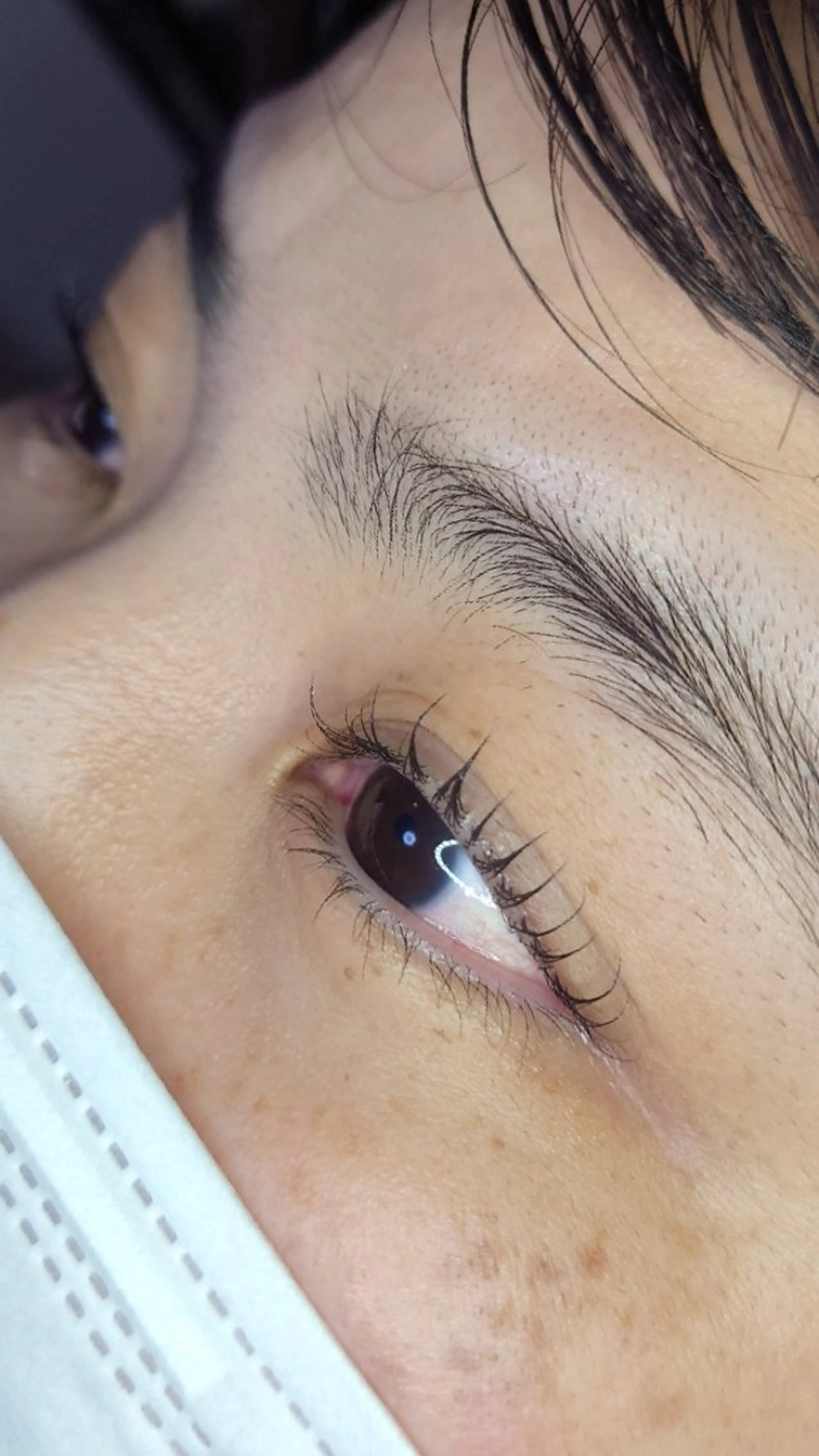 マツエク・マツパ 束感まつ毛 一重×まつ毛パーマ マツパ EYELASH lino　合志市のマツエク・マツパデザイン