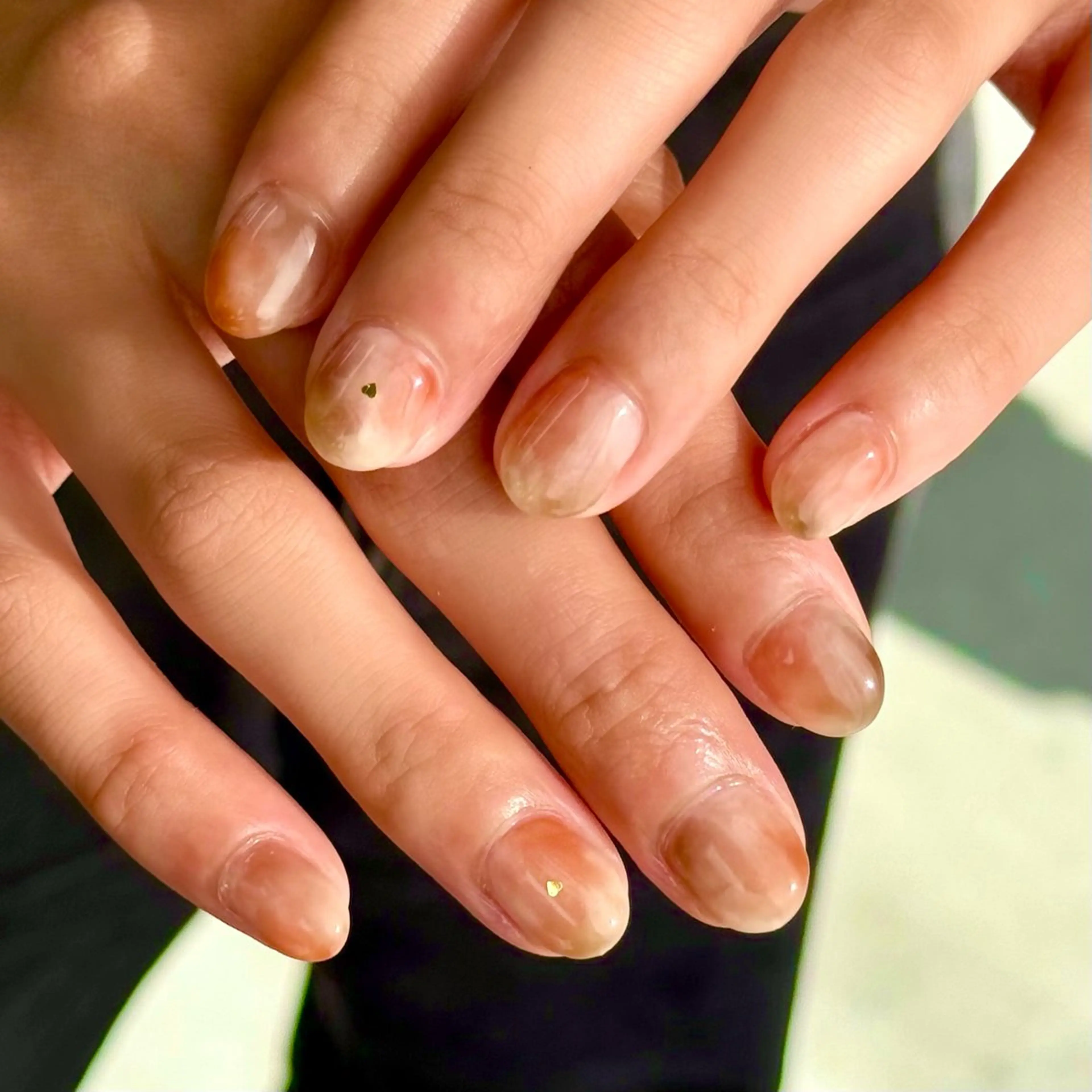 ネイル ニュアンスネイル ハンドネイル HARUKA ネイリスト福岡/薬院のネイルデザイン