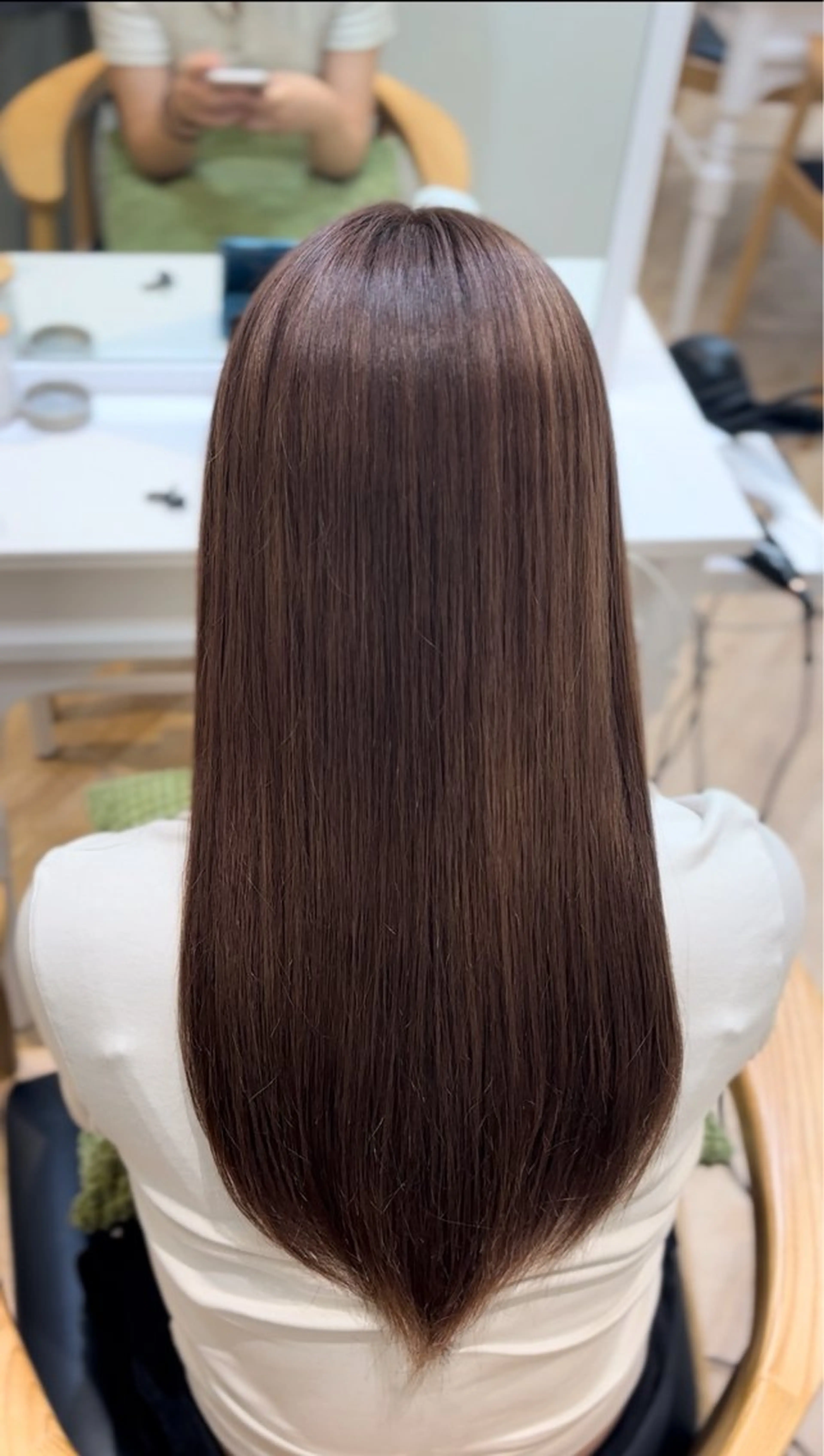 セミロング カラー ブラウンカラー 大人かわいいショート 🧡Mai🧡のヘアスタイル
