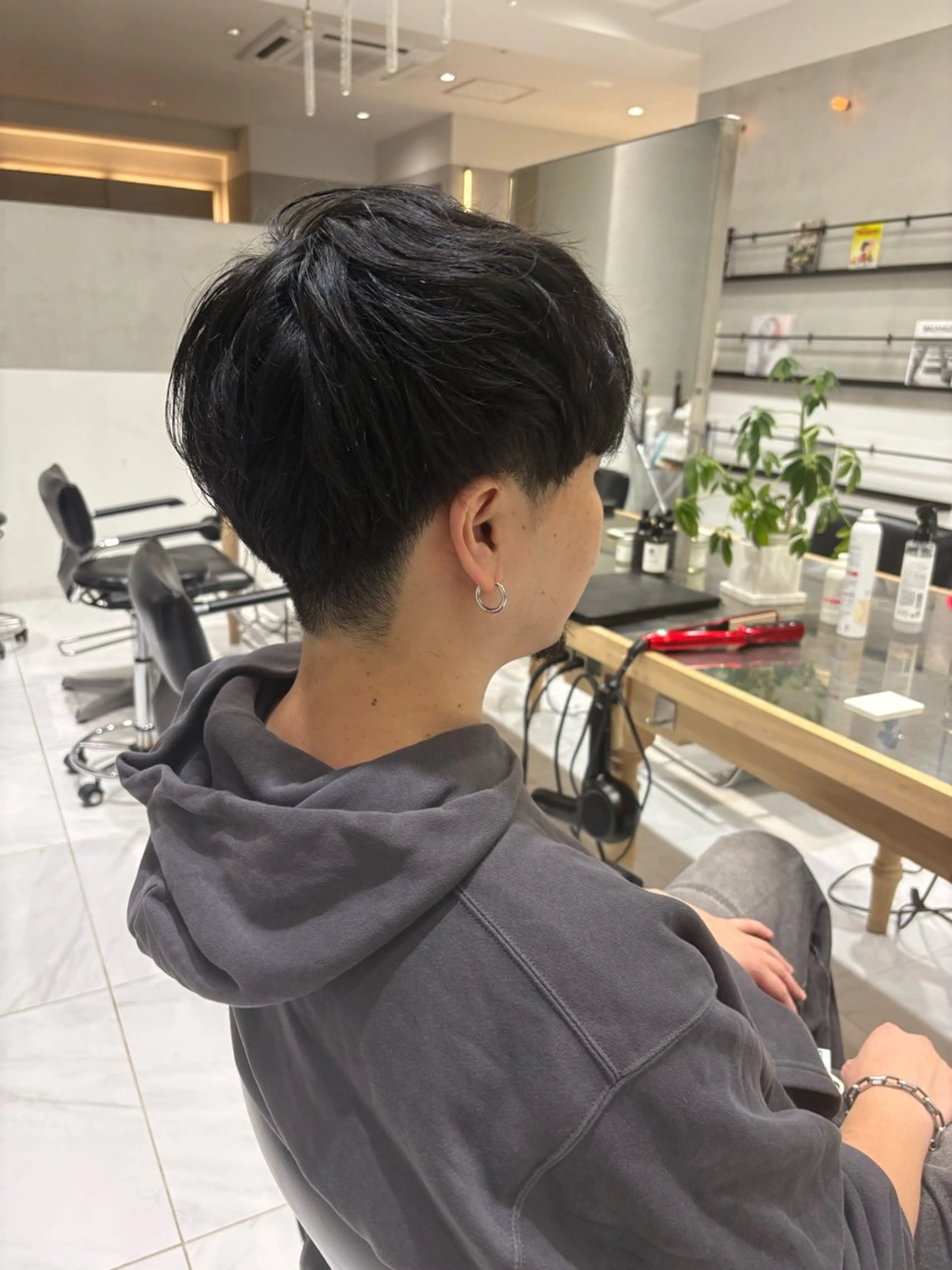 メンズ カット Rino🎀/盛れる 顔周りカット🪽✩のヘアスタイル