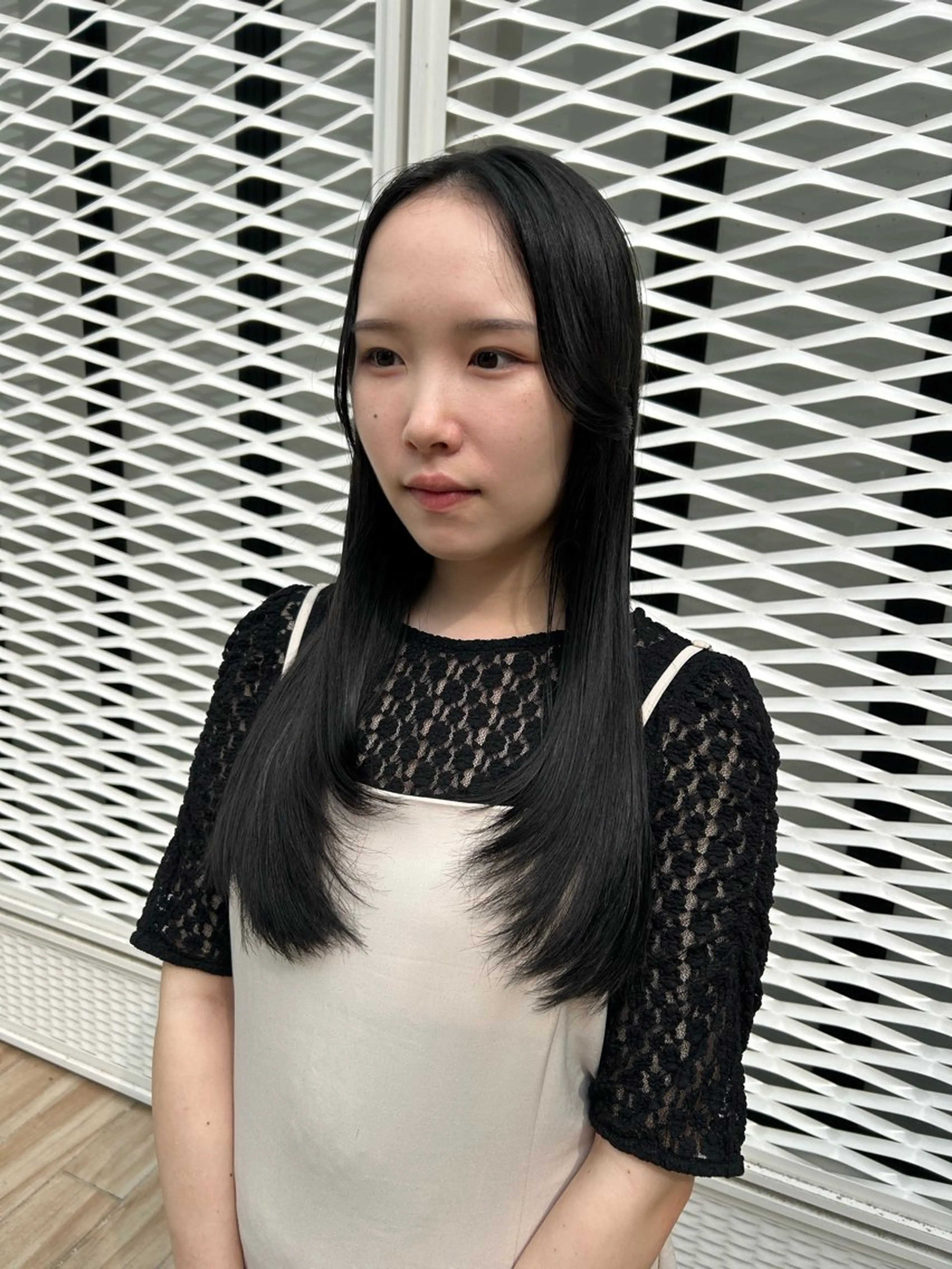 ロング カラー ヘアアレンジ カット ヘアカラー トリートメント yuka .のヘアスタイル