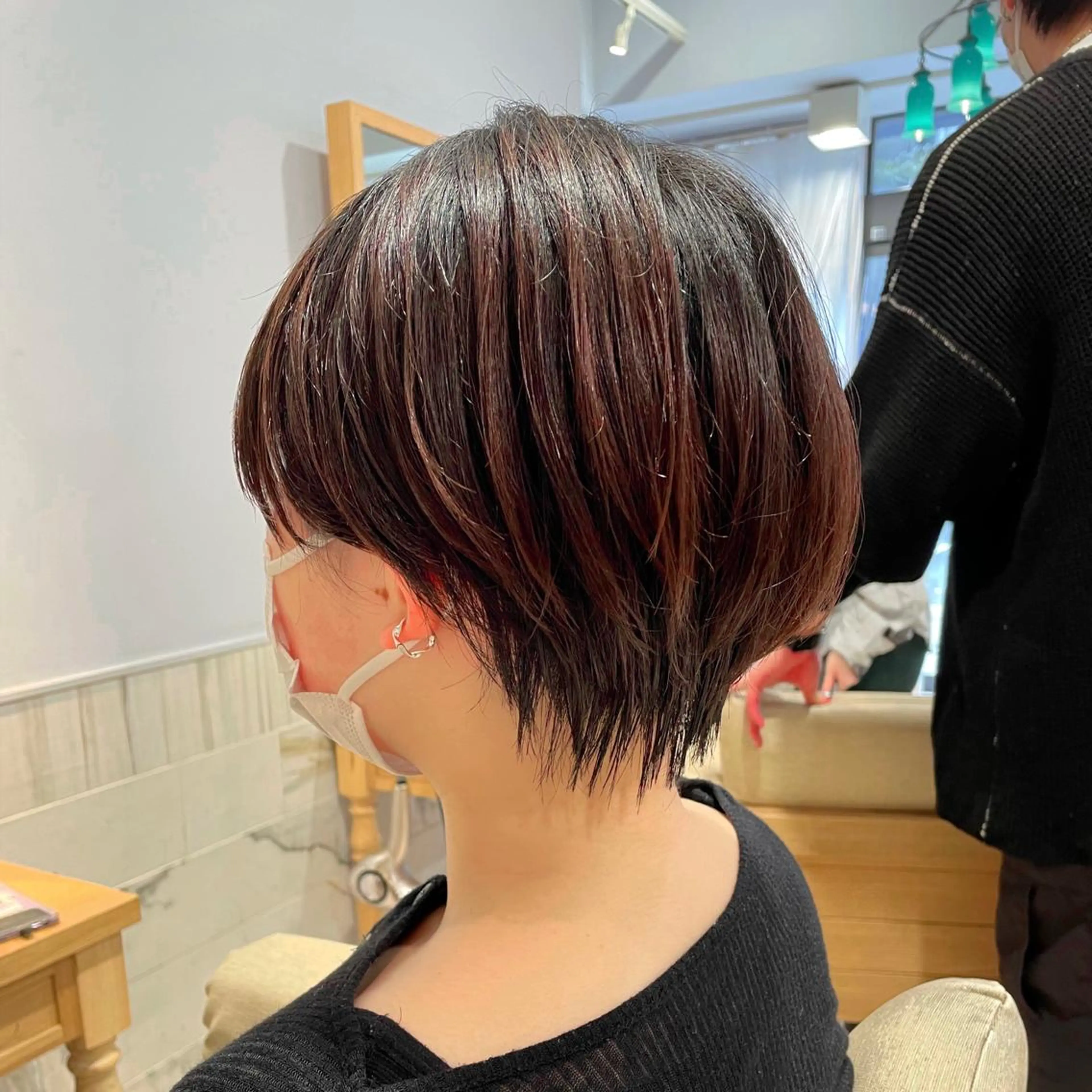 ショート カラー カット パーマ すげさやか ✨メンズカットパーマのヘアスタイル