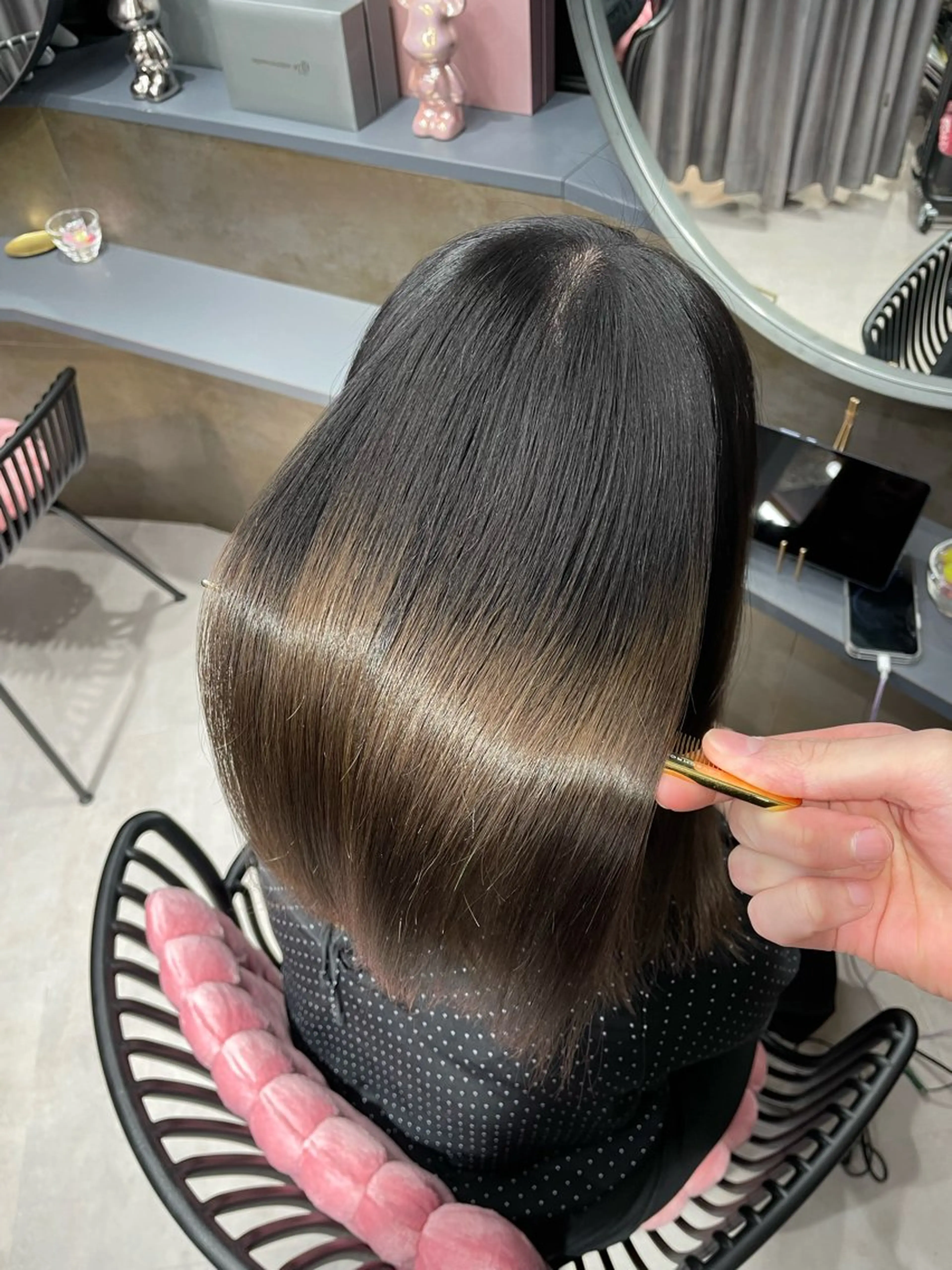 ロング 半個室サロンyoures hair 髪質改善トリートメント東新宿店所属・榊原竜弥 髪質改善/美髪作りのヘアスタイル