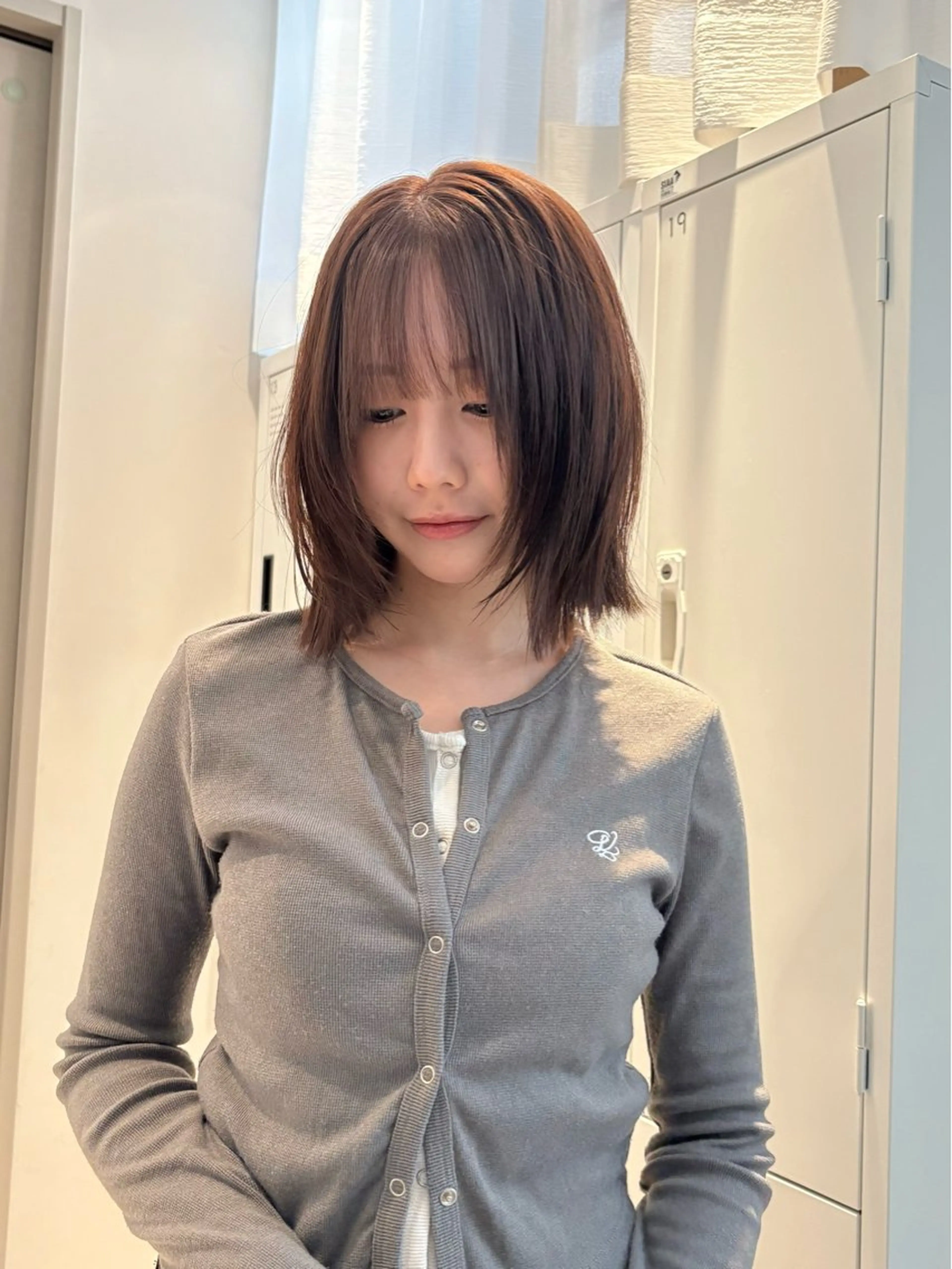 ミディアム カラー 撮影モデル 様募集中🫧ももかのヘアスタイル