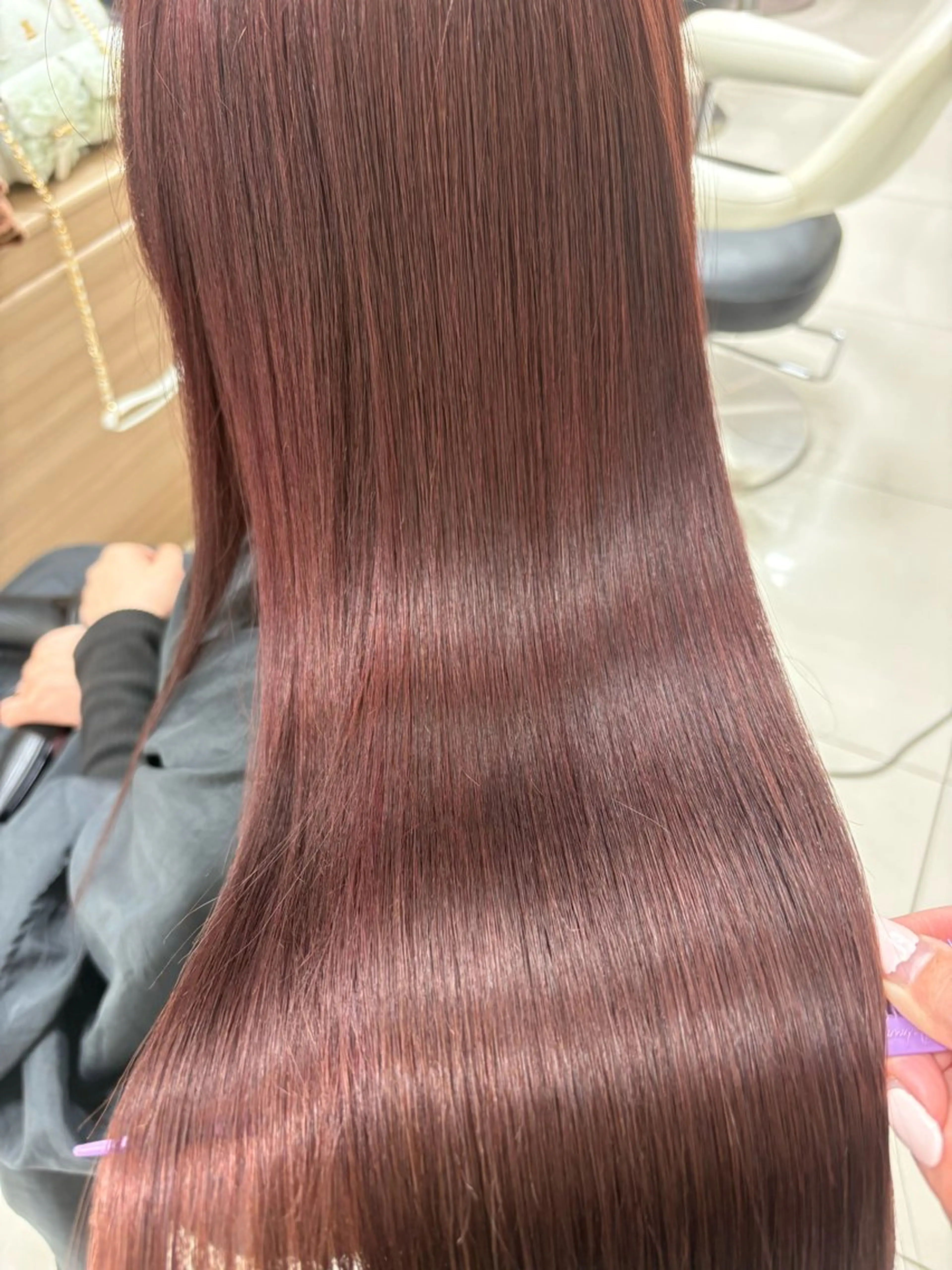 ロング カラー ヘアカラー トリートメント 髪質改善/美髪矯正/ SONOKA🦋のヘアスタイル