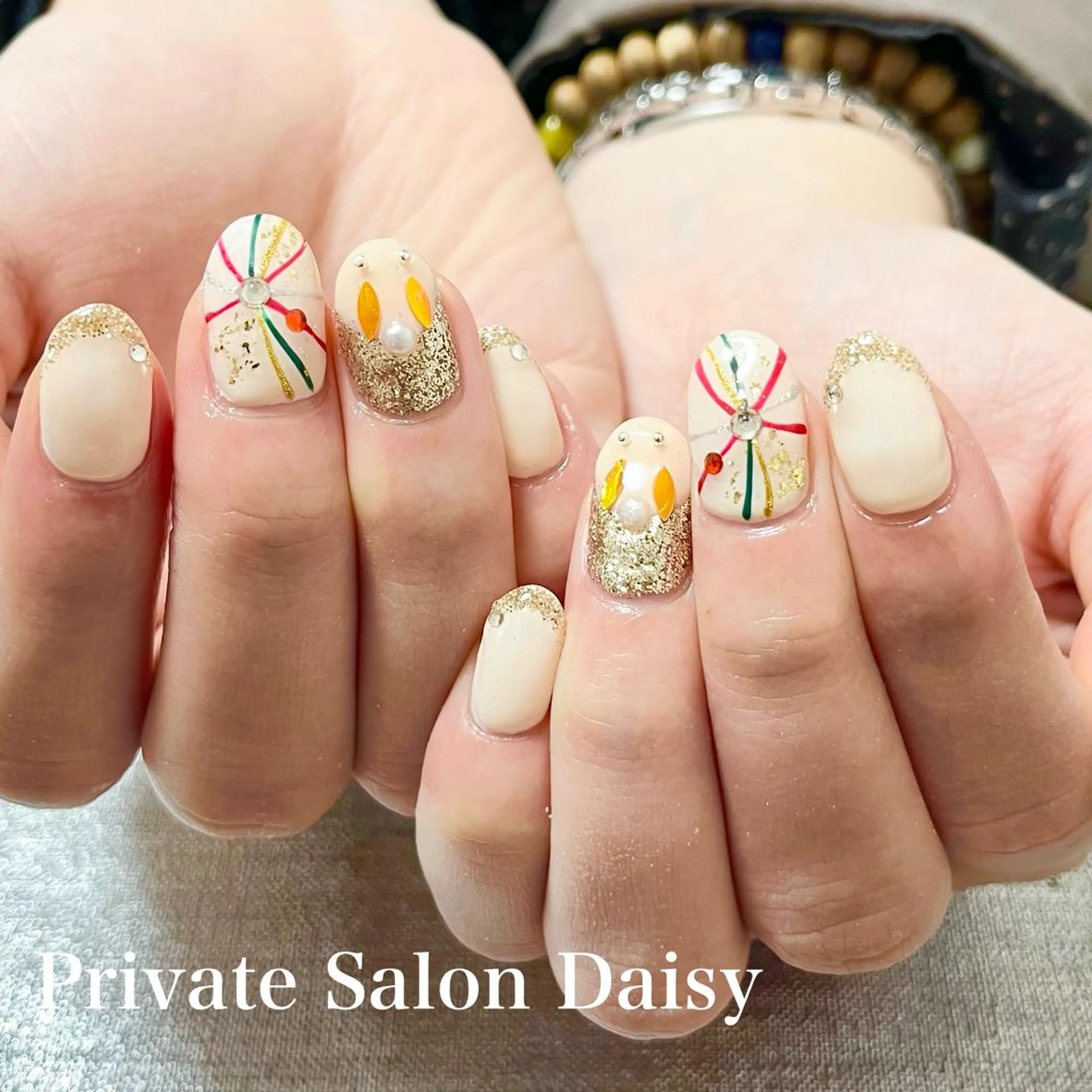 ネイル ハンドネイル プライベートサロン Daisyのネイルデザイン
