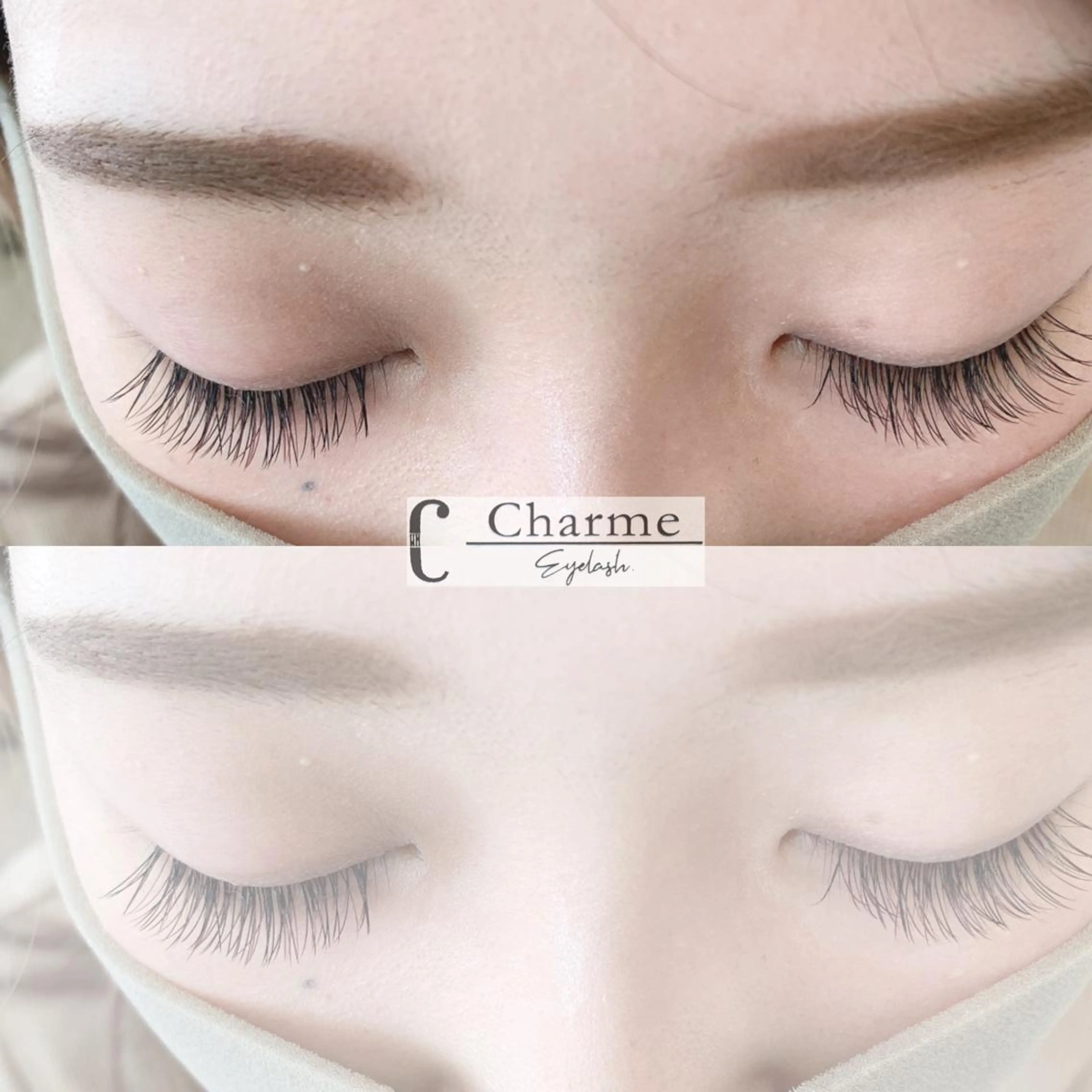 マツエク・マツパ カラーマツエク ナチュラル 【Charme 】 シャルムのマツエク・マツパデザイン