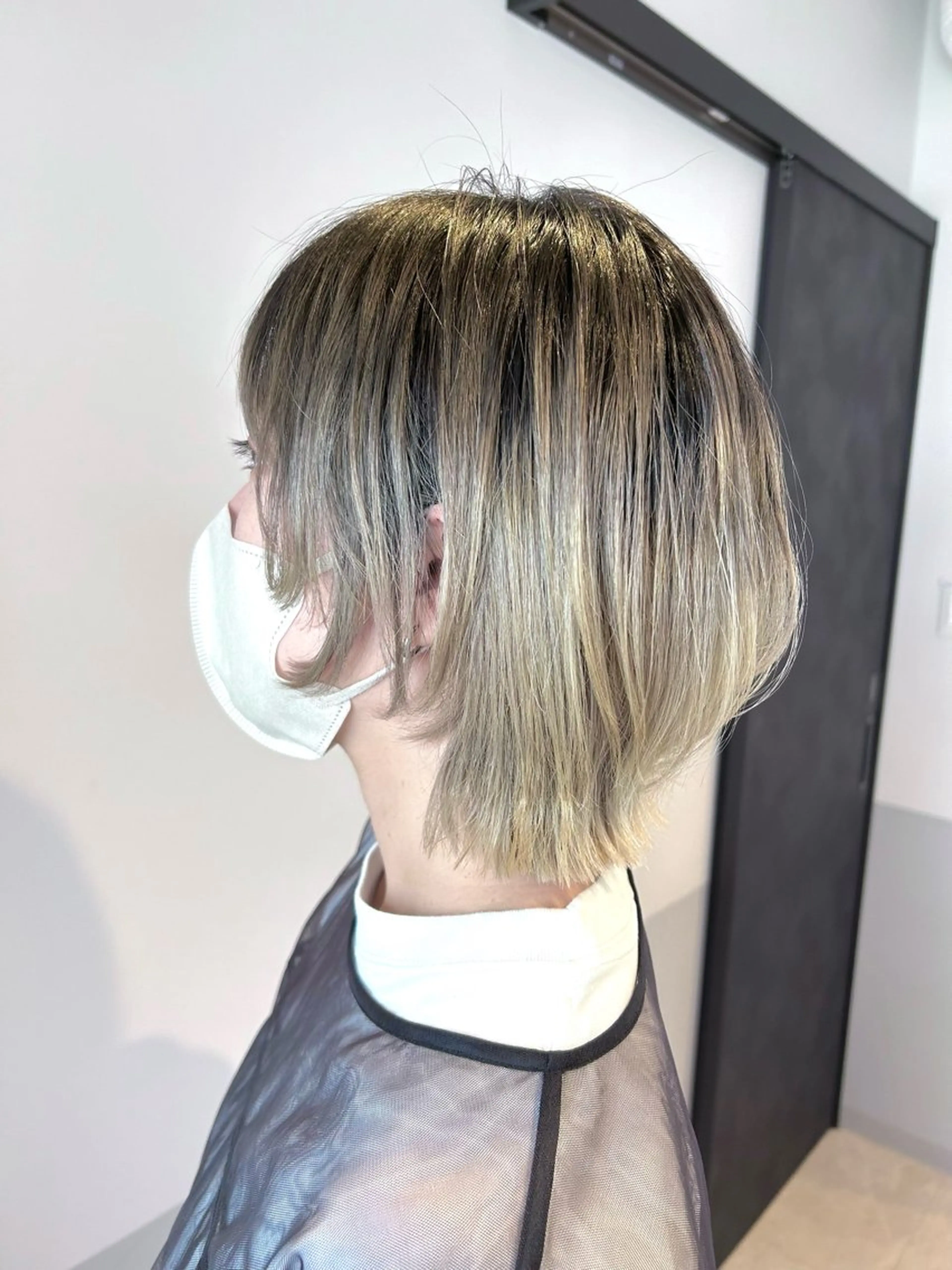 ミディアム カラー 白髪ぼかし/ショート 特化🌟サトウユキのヘアスタイル