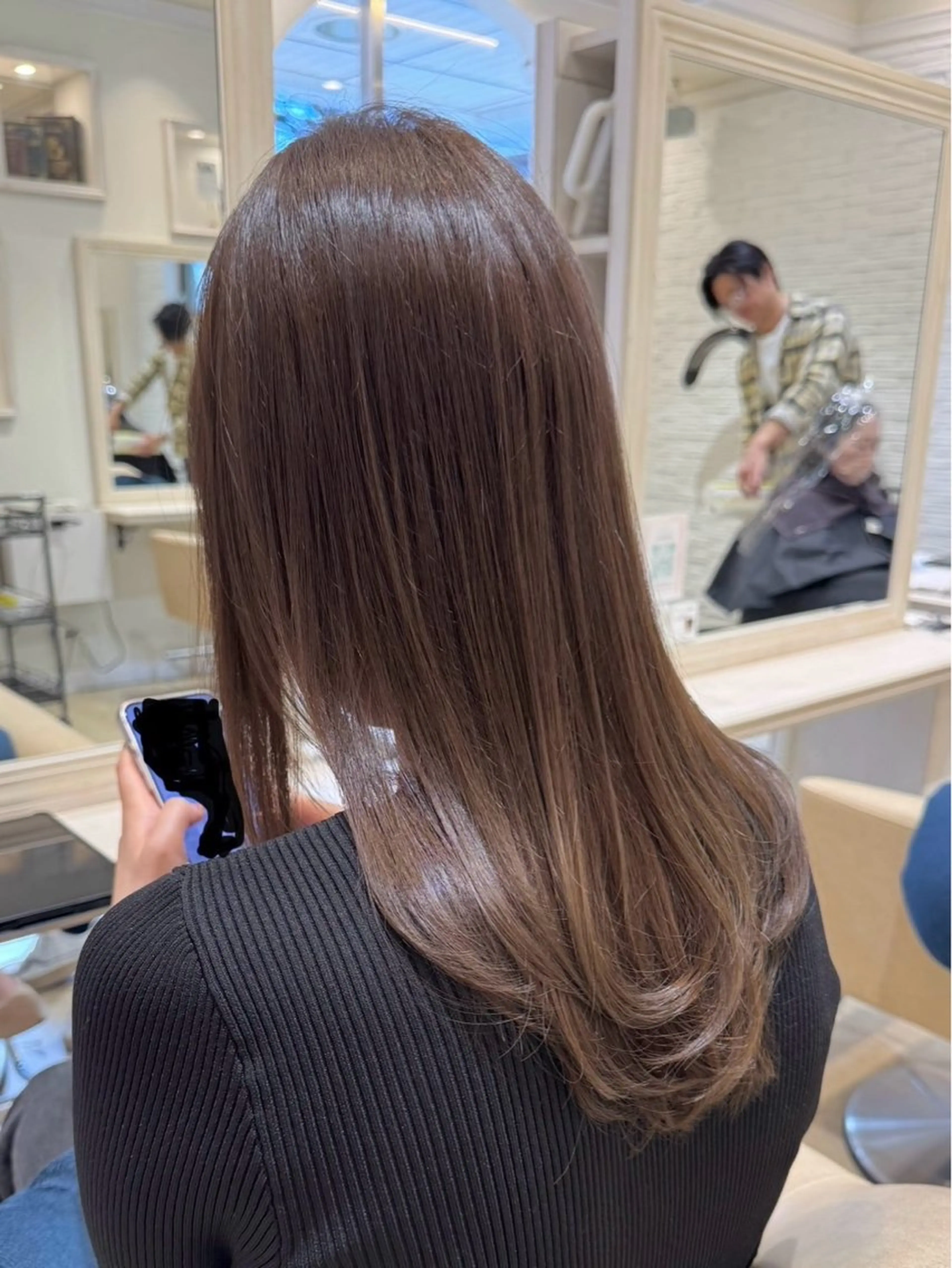 ロング 🎀✨あおき みなみ✨🎀のヘアスタイル