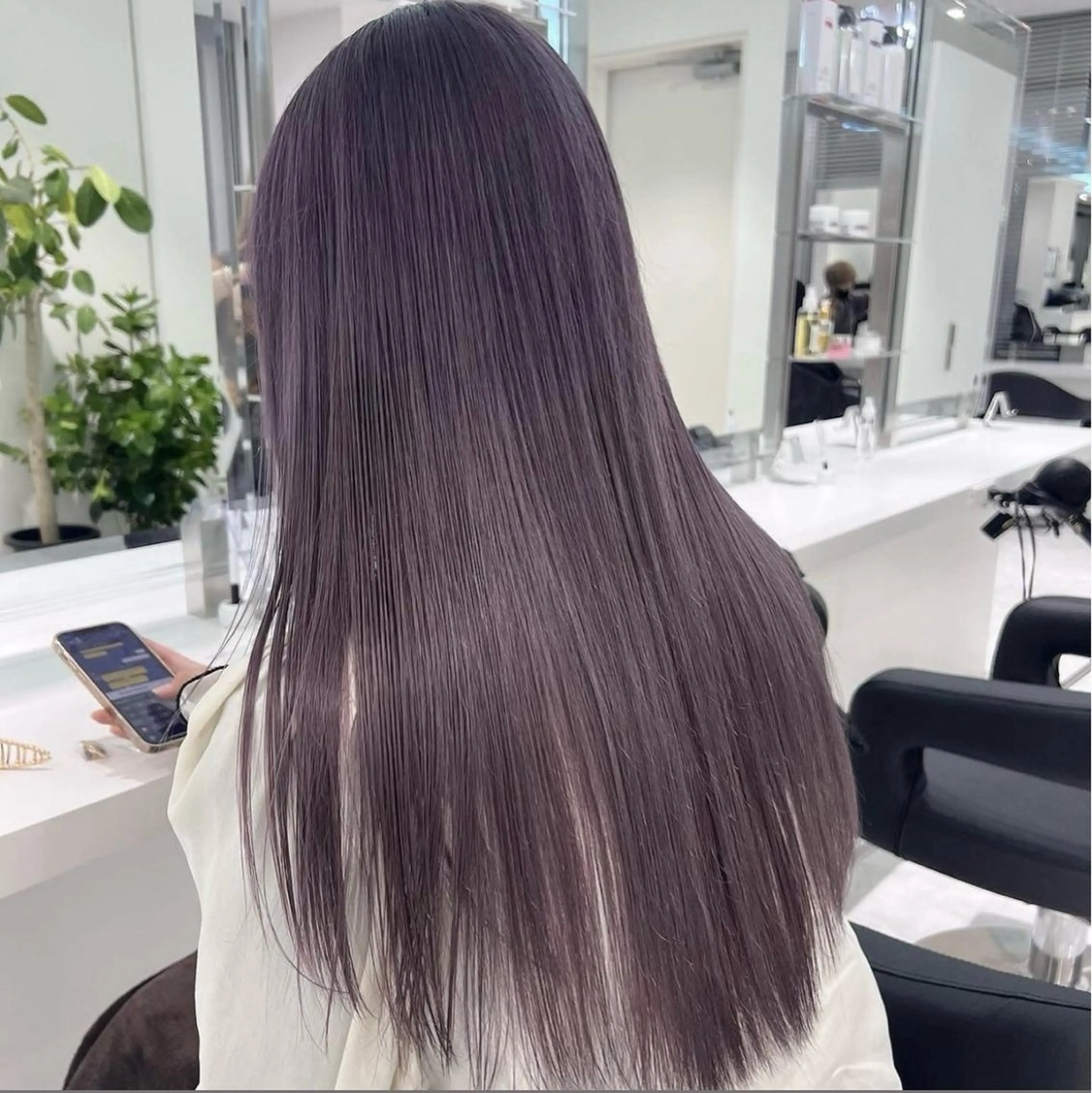 ロング ヘアカラー トリートメント ‎🤍札幌ハイトーン 🤍シンゴのヘアスタイル