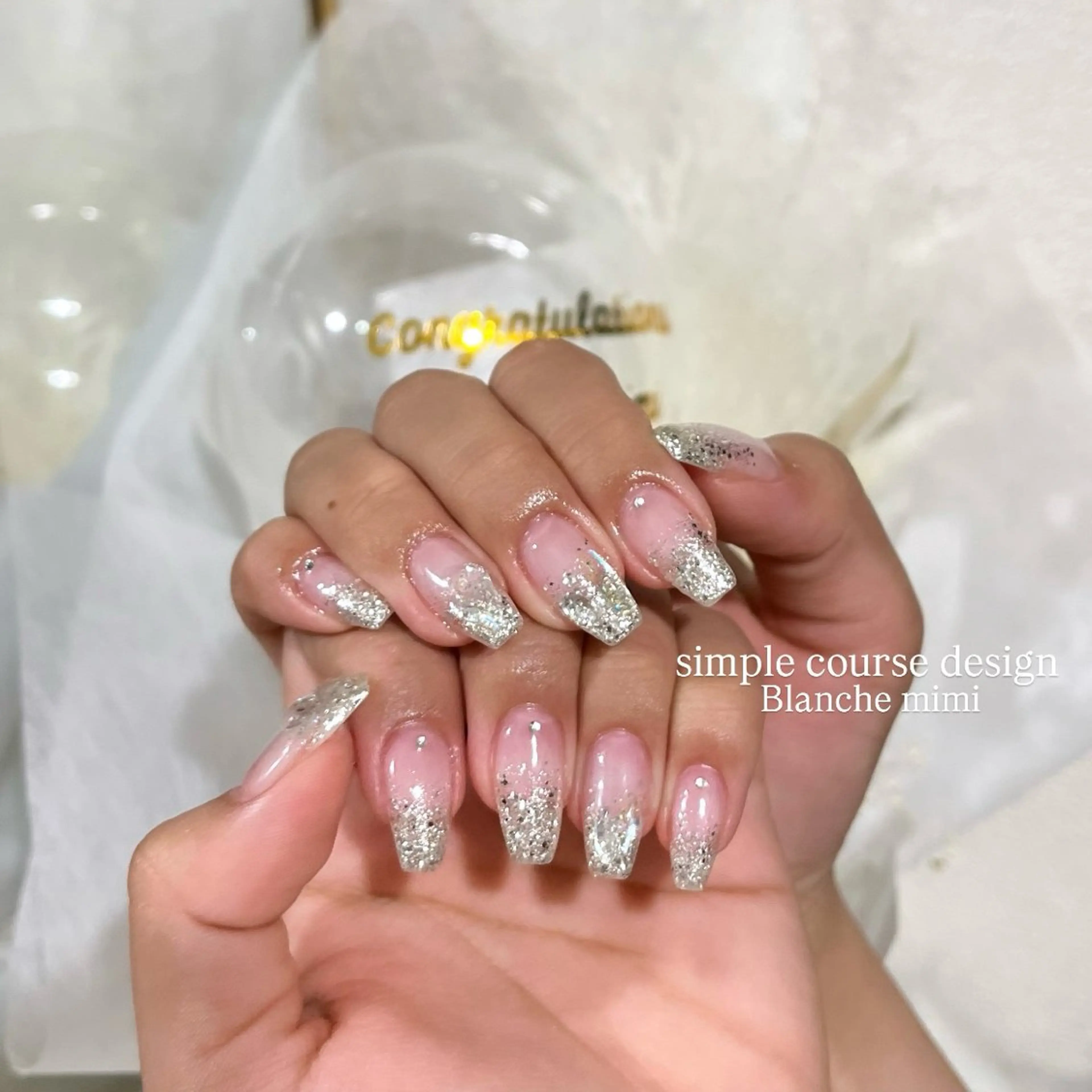 ネイル ハンドネイル Blanche mimi.u_aのネイルデザイン