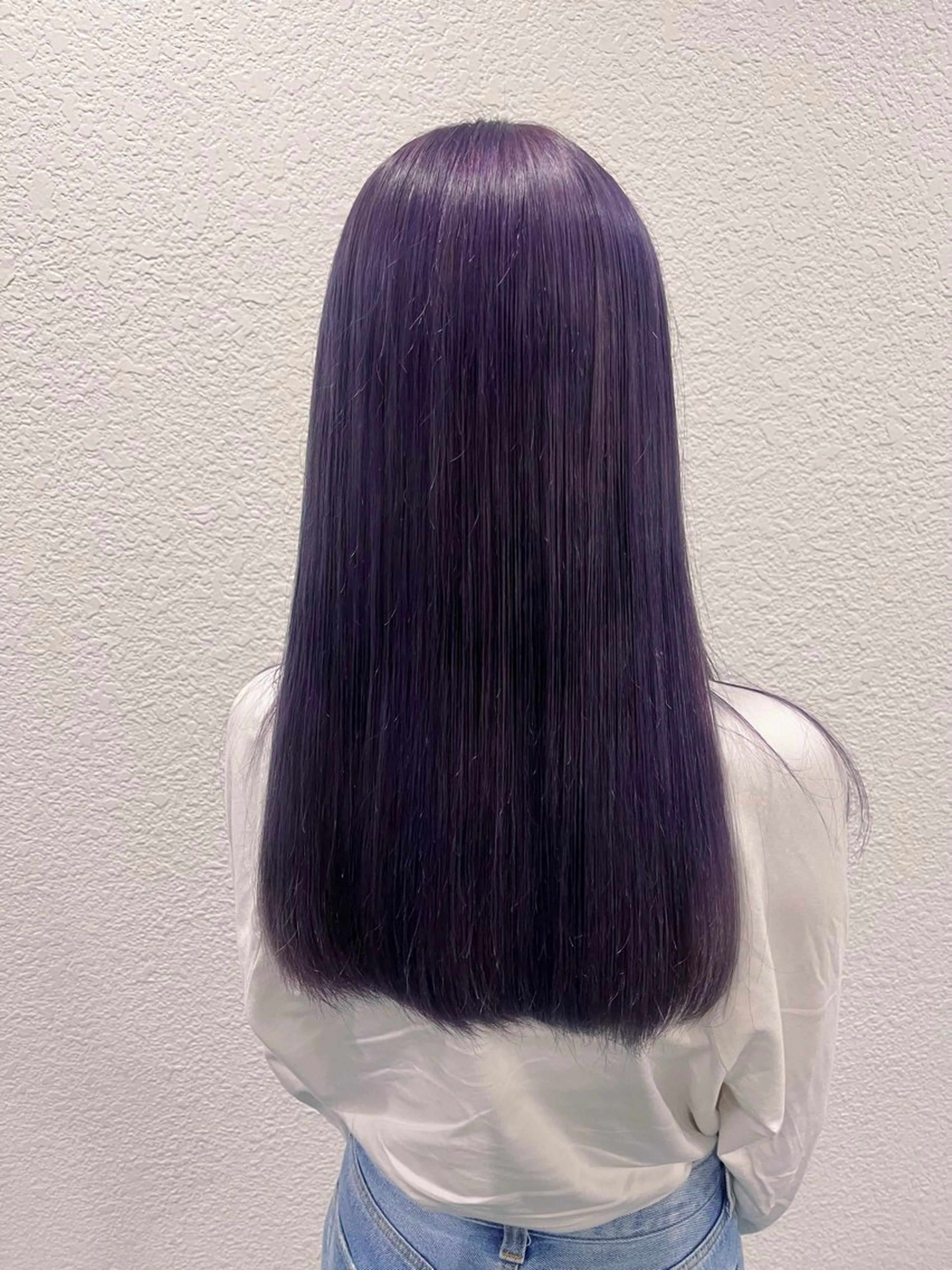 ロング カラー ブロンド ラベンダーカラー シルバー 🎼鈴木 美晴🪽のヘアスタイル