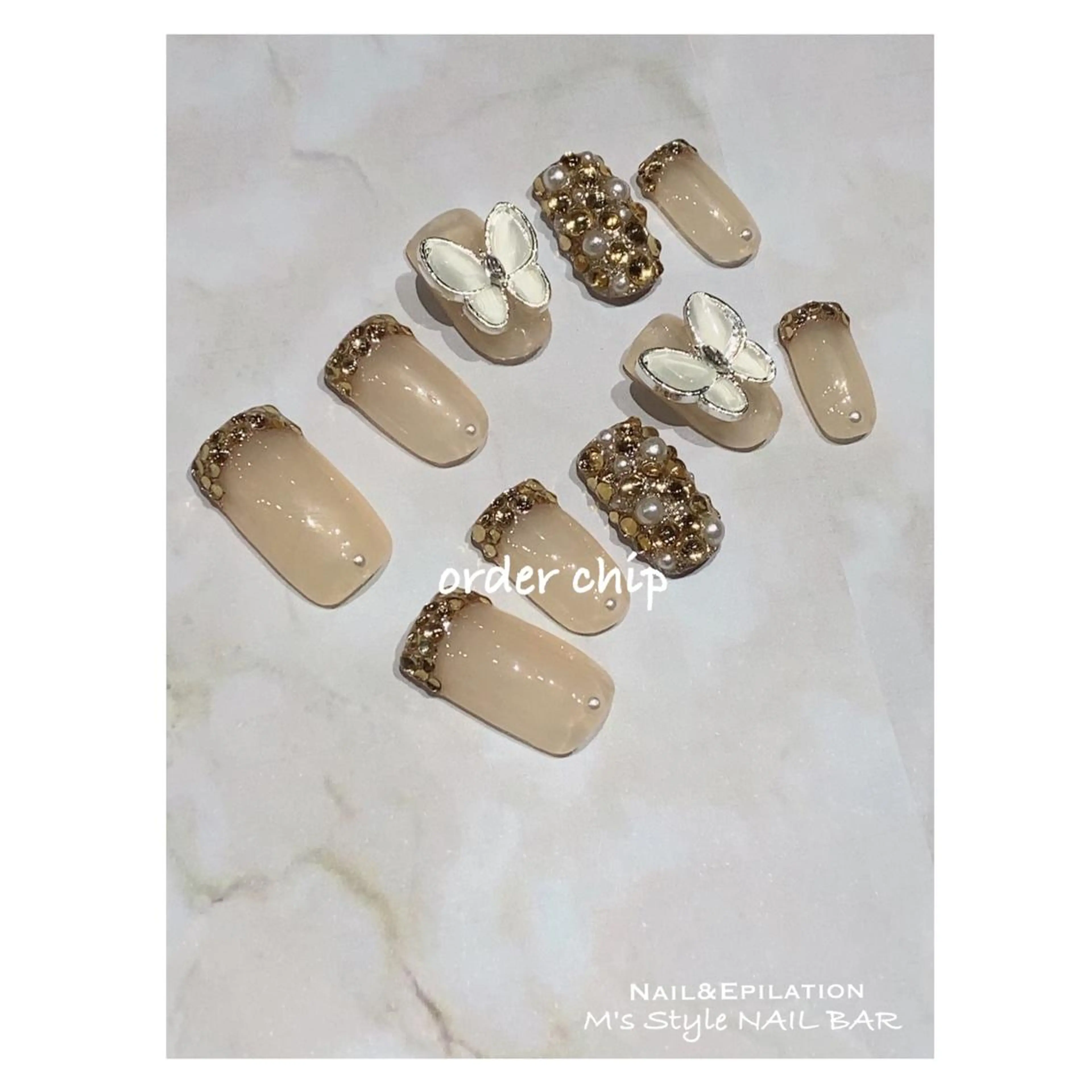 ネイル 成人式 韓国ネイル ロングネイル マグネットネイル ミディアムネイル ハンドネイル M's Style NAIL BARのネイルデザイン