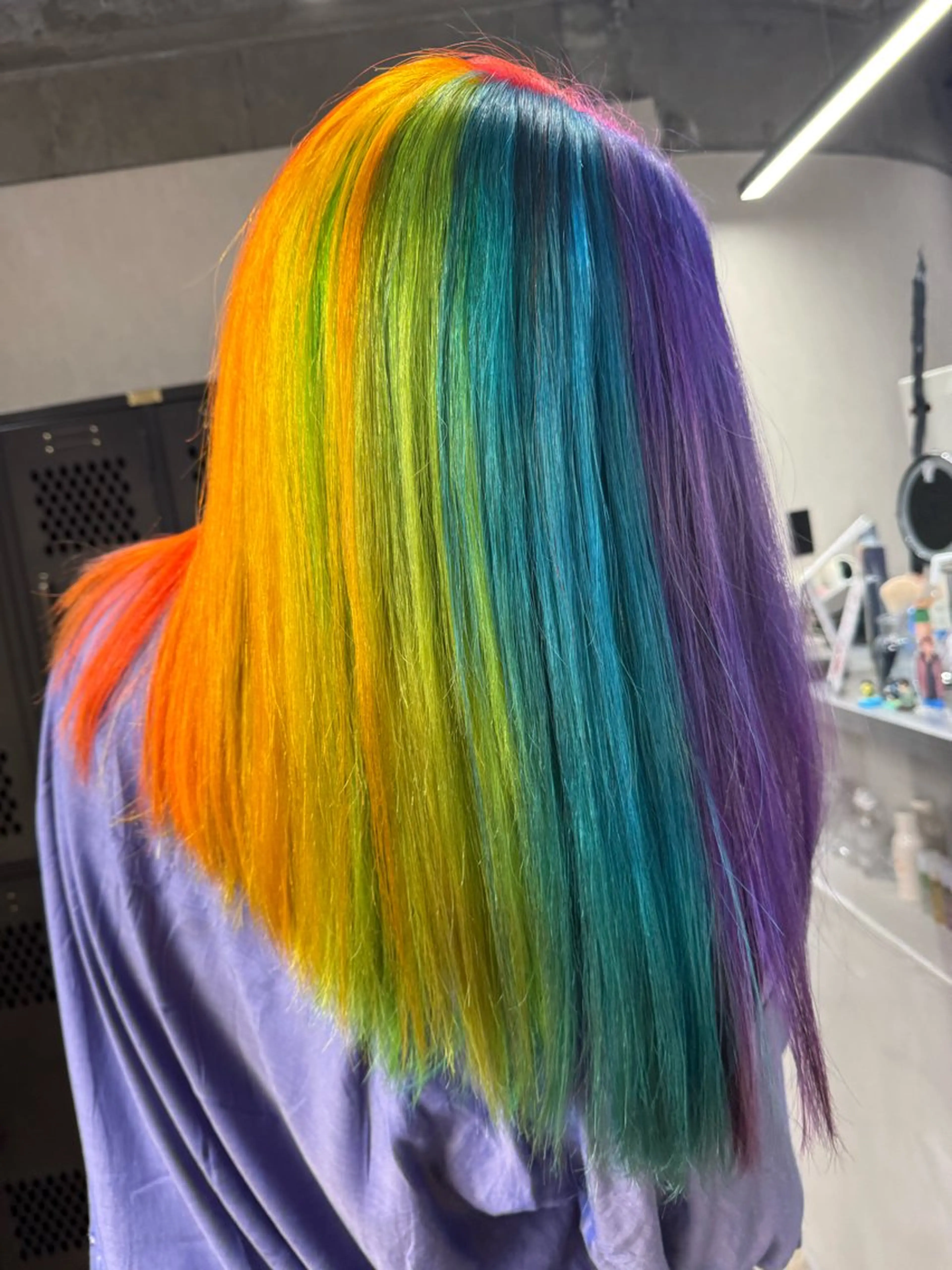 カラー ヘアカラー ルシ🎨/ハイトーン デザイン/髪質改善のヘアスタイル