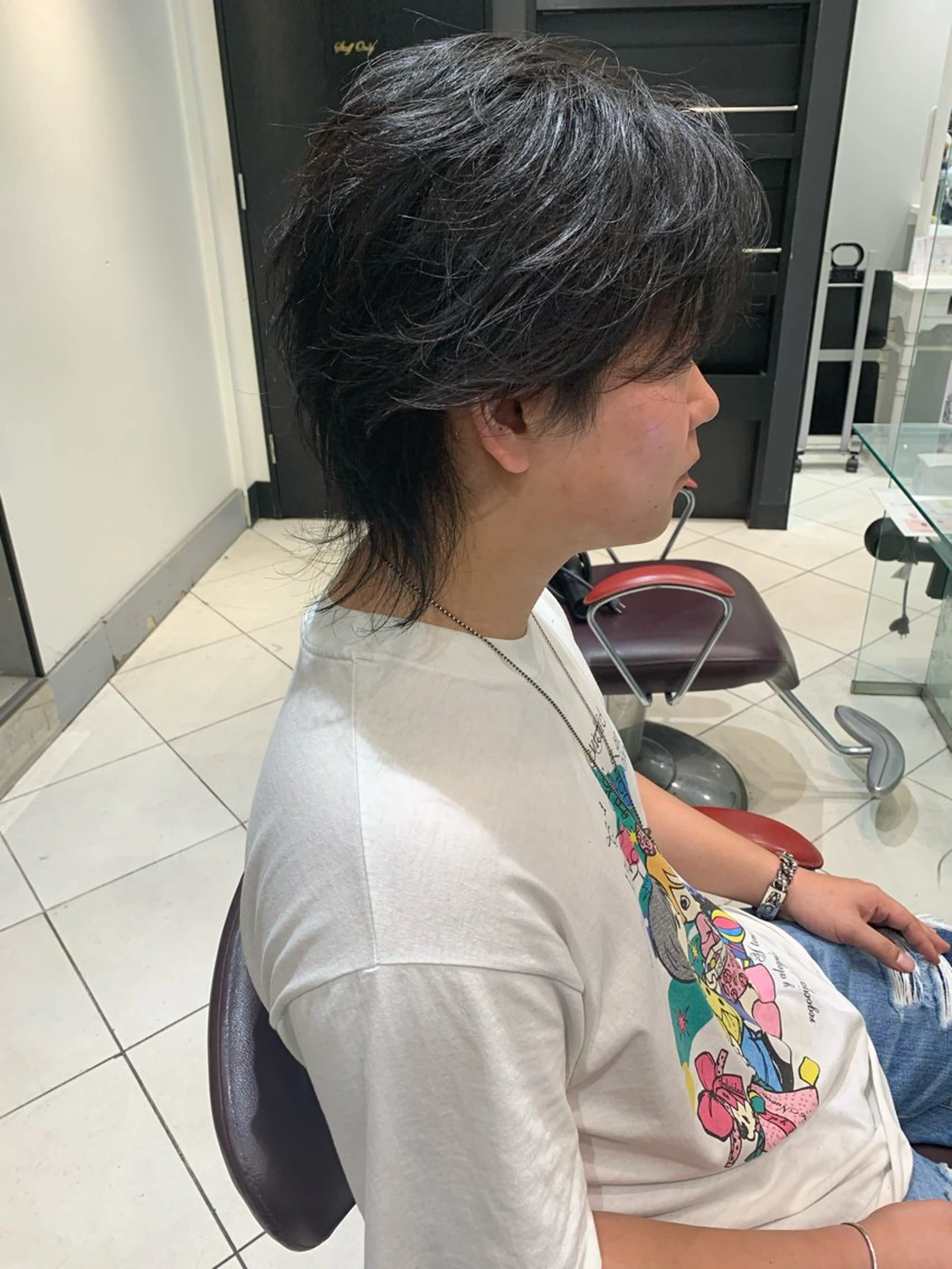 メンズ カット パーマ トリートメント ヘアセット ✨上村 潤平✨メンズヘア✨のヘアスタイル