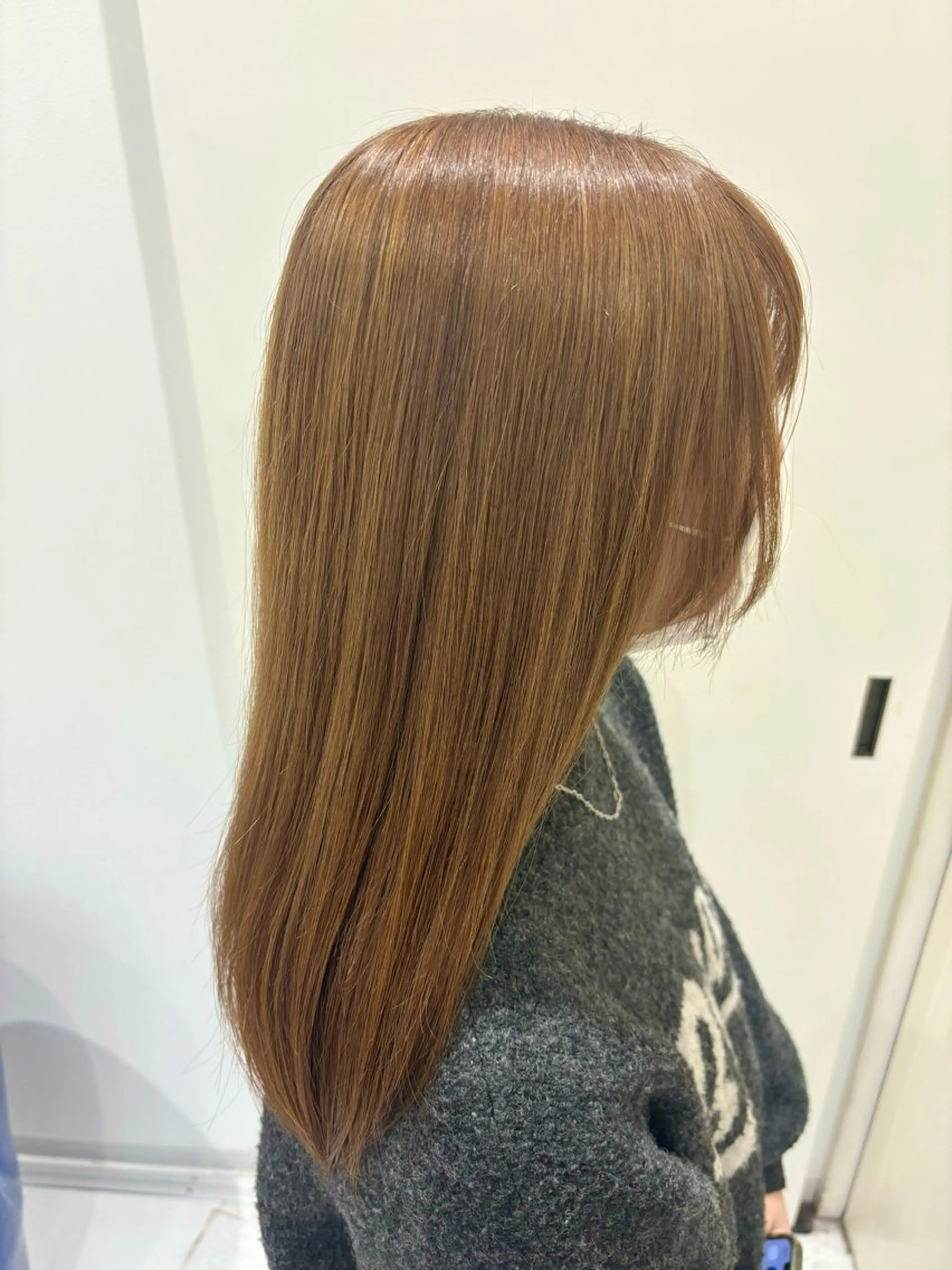 セミロング ヘアカラー カーリーパーマ/ パーマ/SAKURAのヘアスタイル