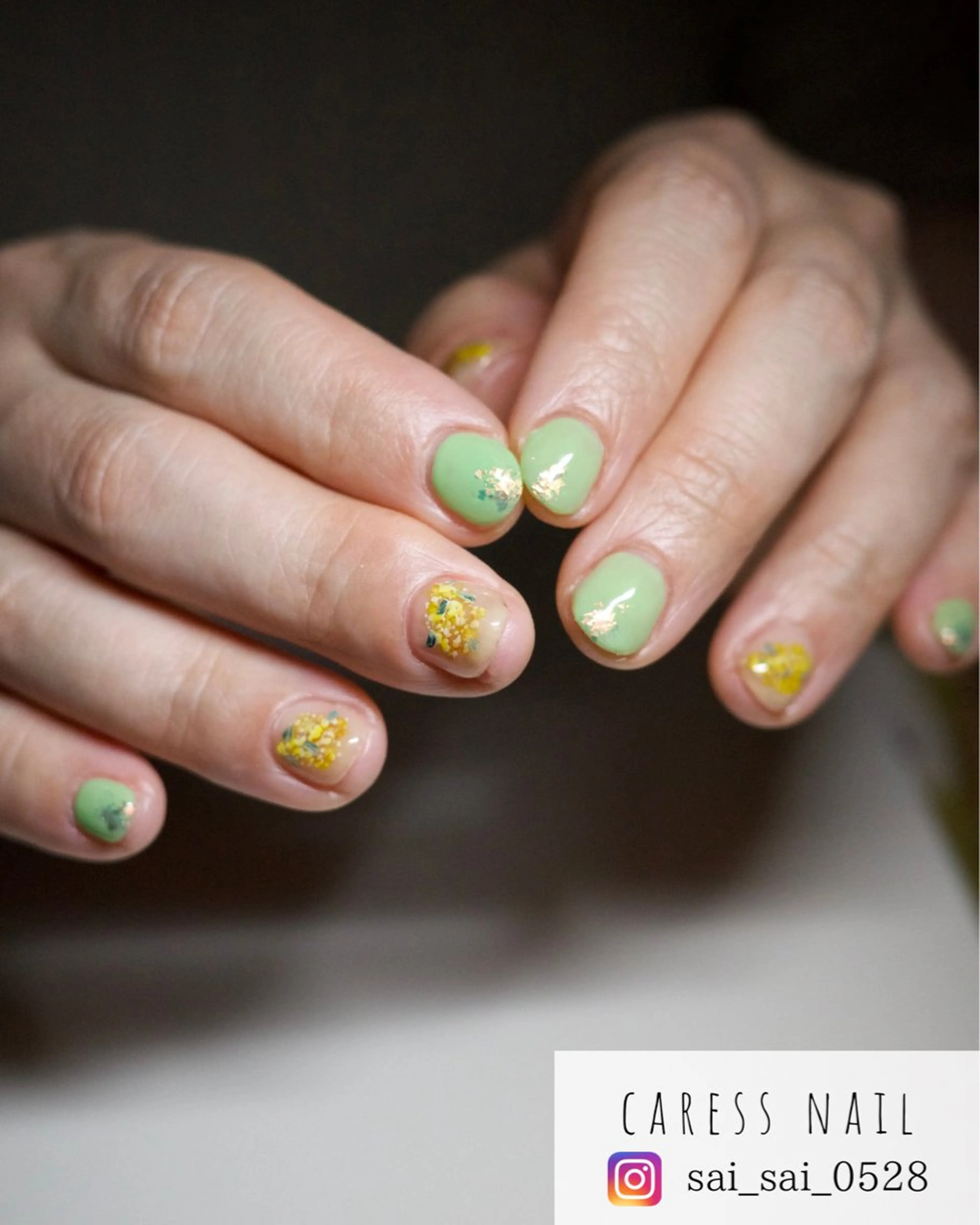 ネイル caress nail カレスネイル 代々木上原所属・カレスネイル さいのネイルデザイン