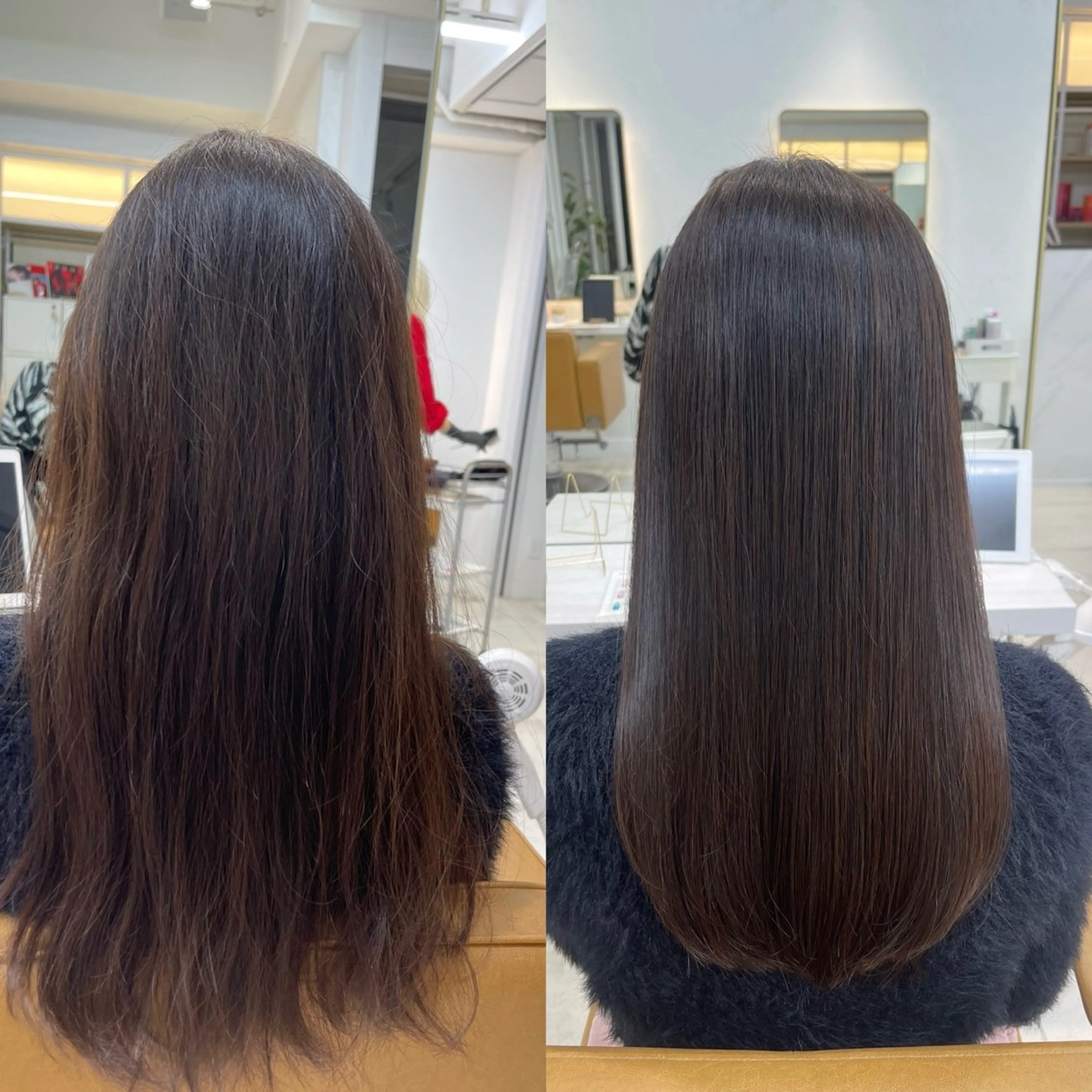 ロング 中顔面短縮 顔まわり新田大翔のヘアスタイル