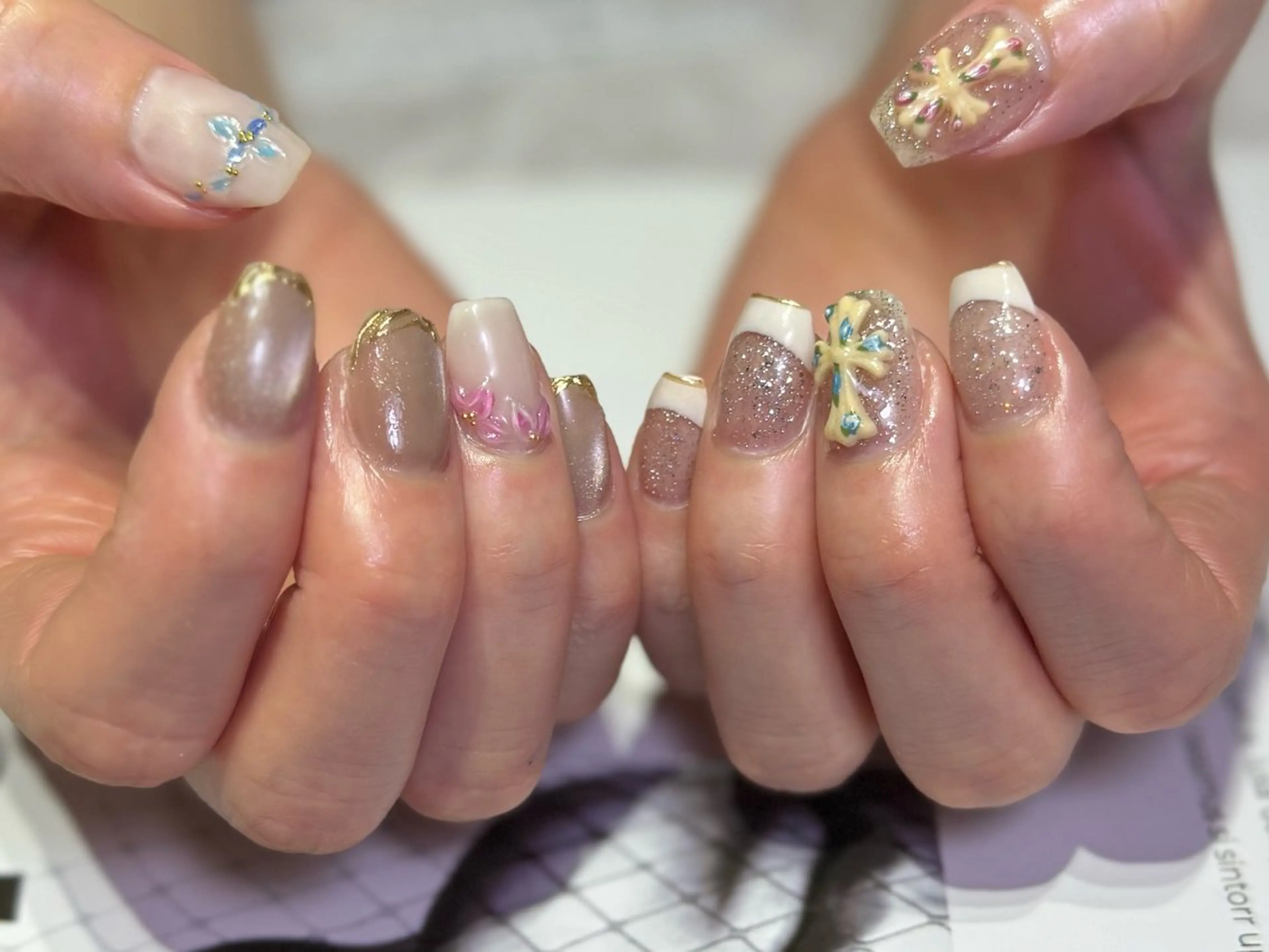 ネイル ハンドネイル Mnailsalon フィルイン対応サロンのネイルデザイン