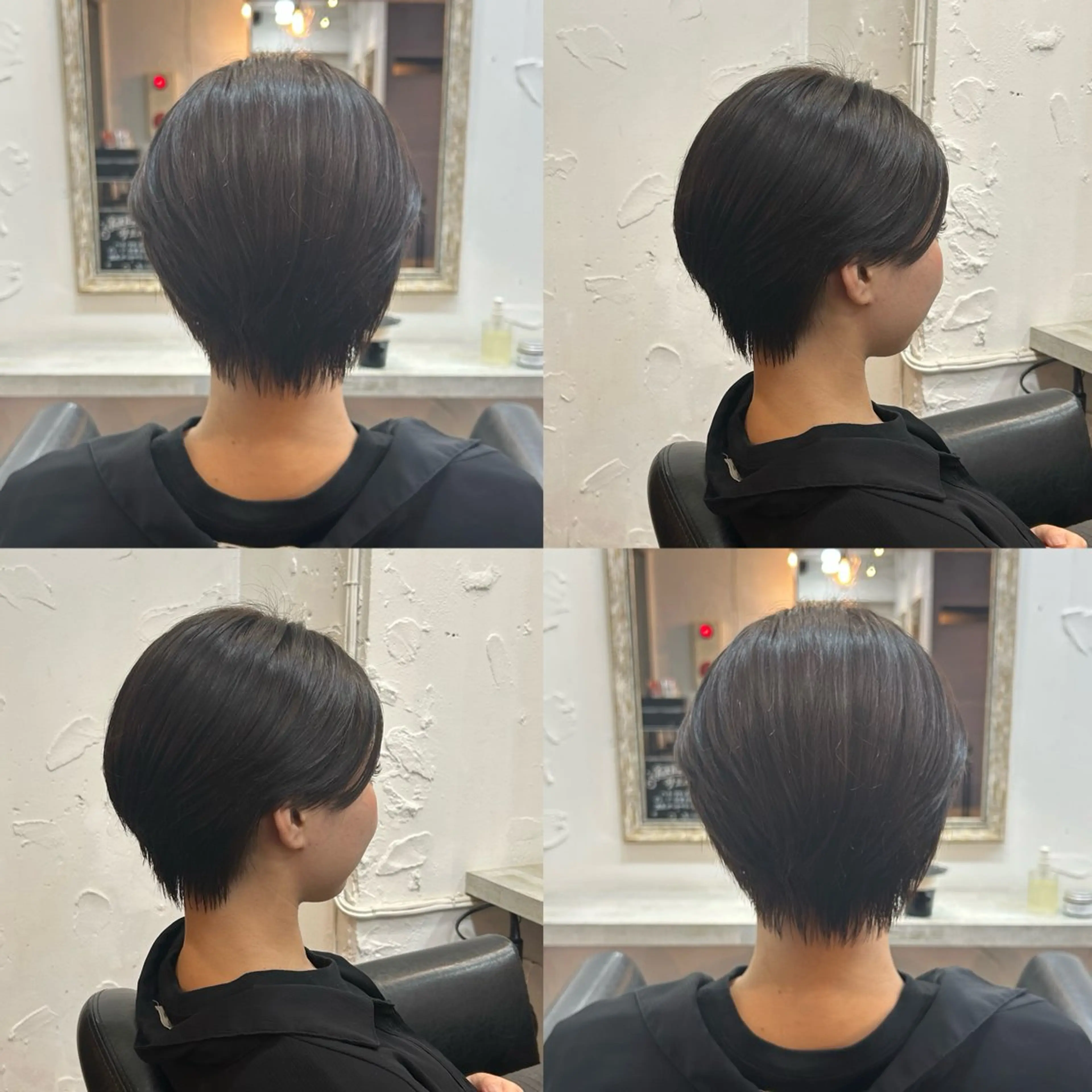 ショート カラー ショートヘア HONAMI ．のヘアスタイル