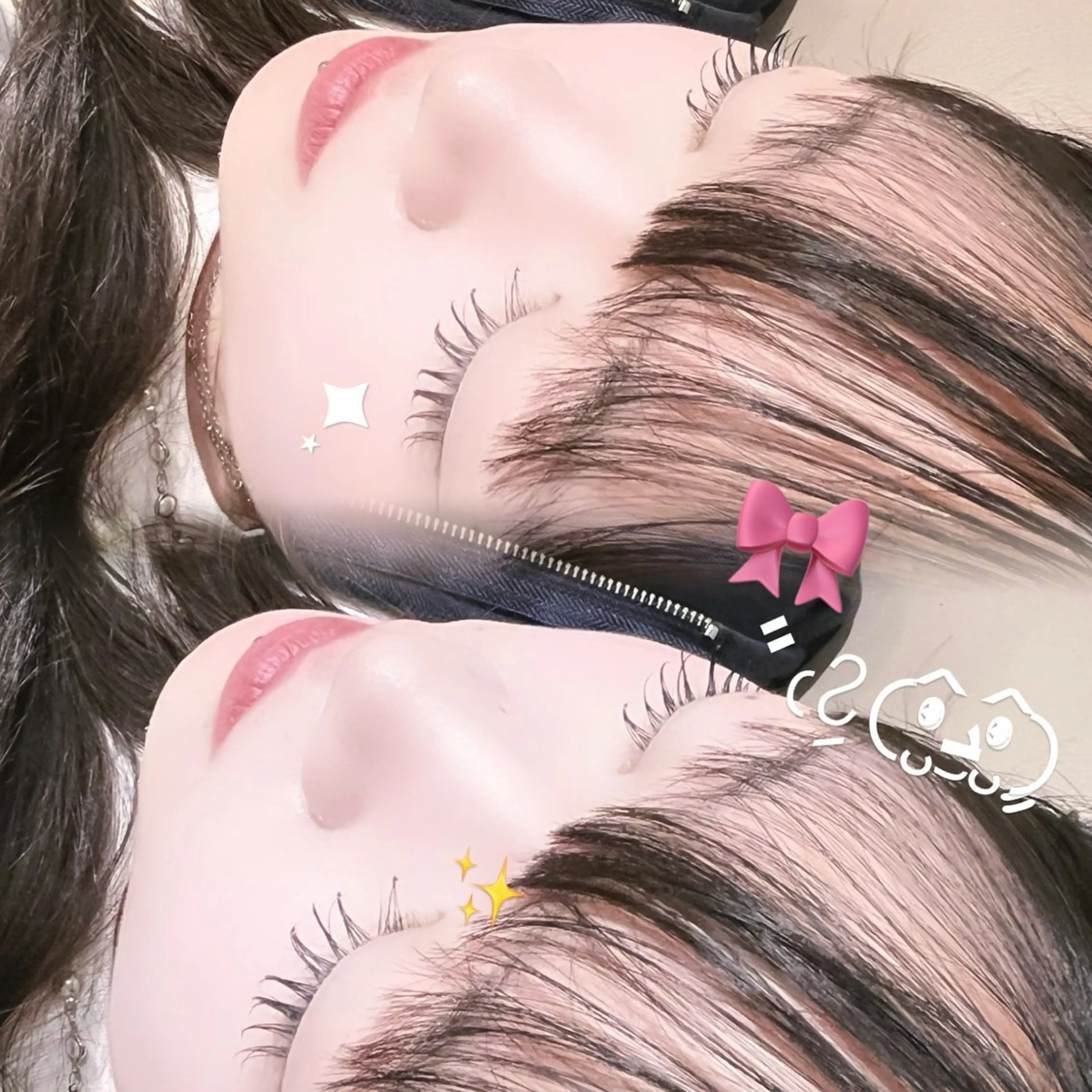 マツエク・マツパ 束感まつ毛 マツエク 京都/束感まつ毛🩶 ワンホン/RIONのマツエク・マツパデザイン