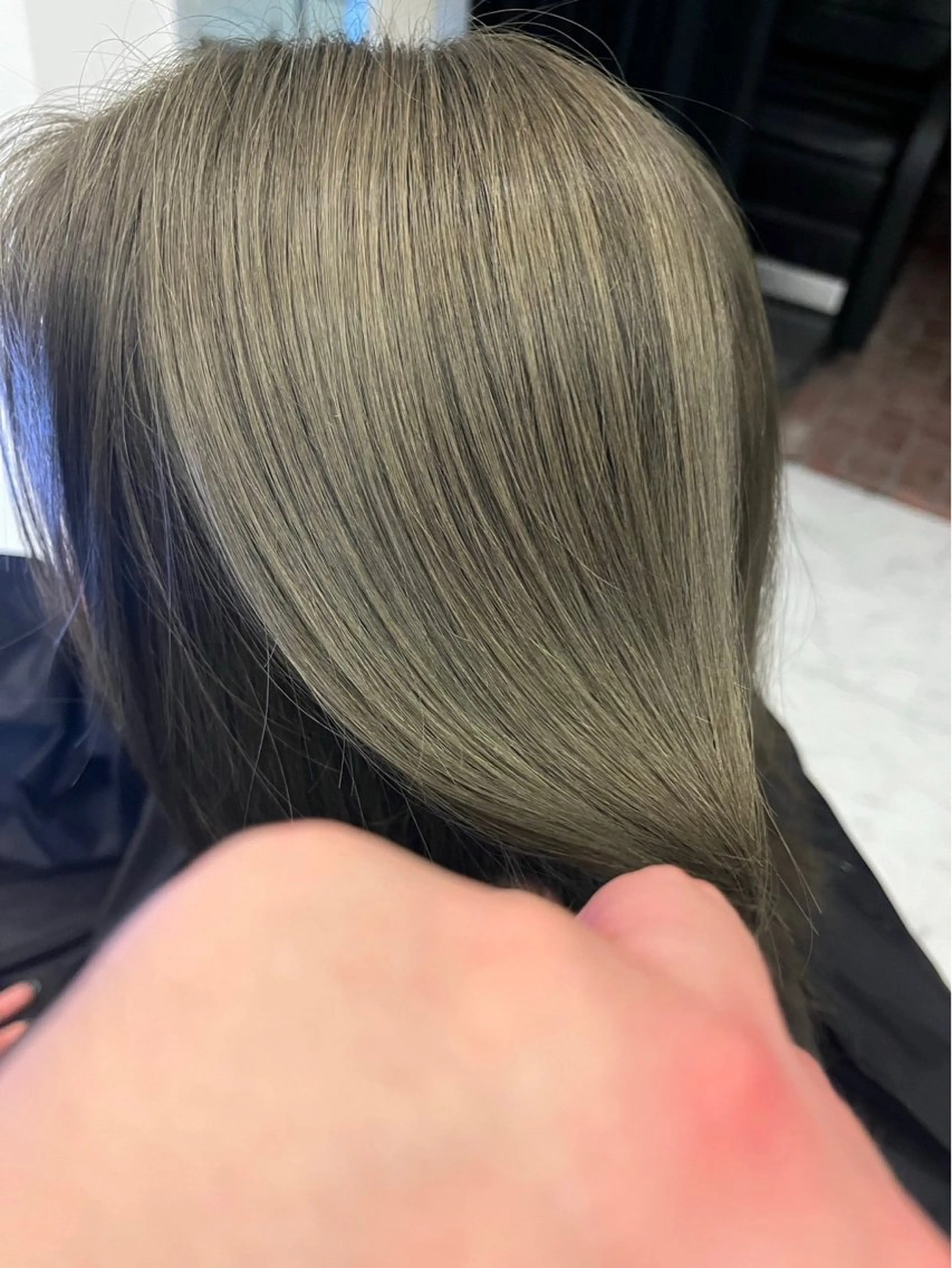 ロング カット ヘアカラー トリートメント 💎JADE GRACE💎のヘアスタイル