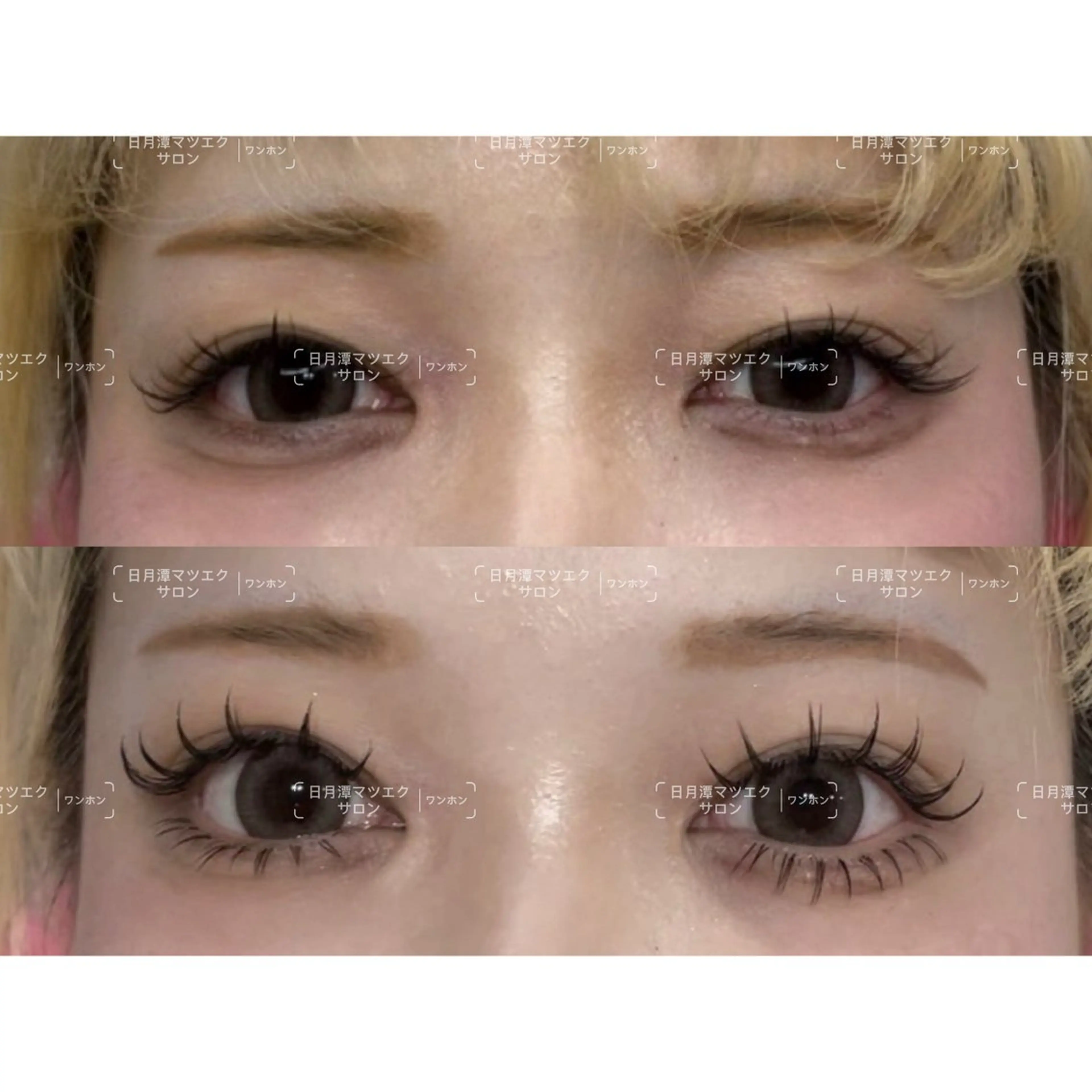 マツエク・マツパ 🔆日月潭🌙 銀座店のマツエク・マツパデザイン