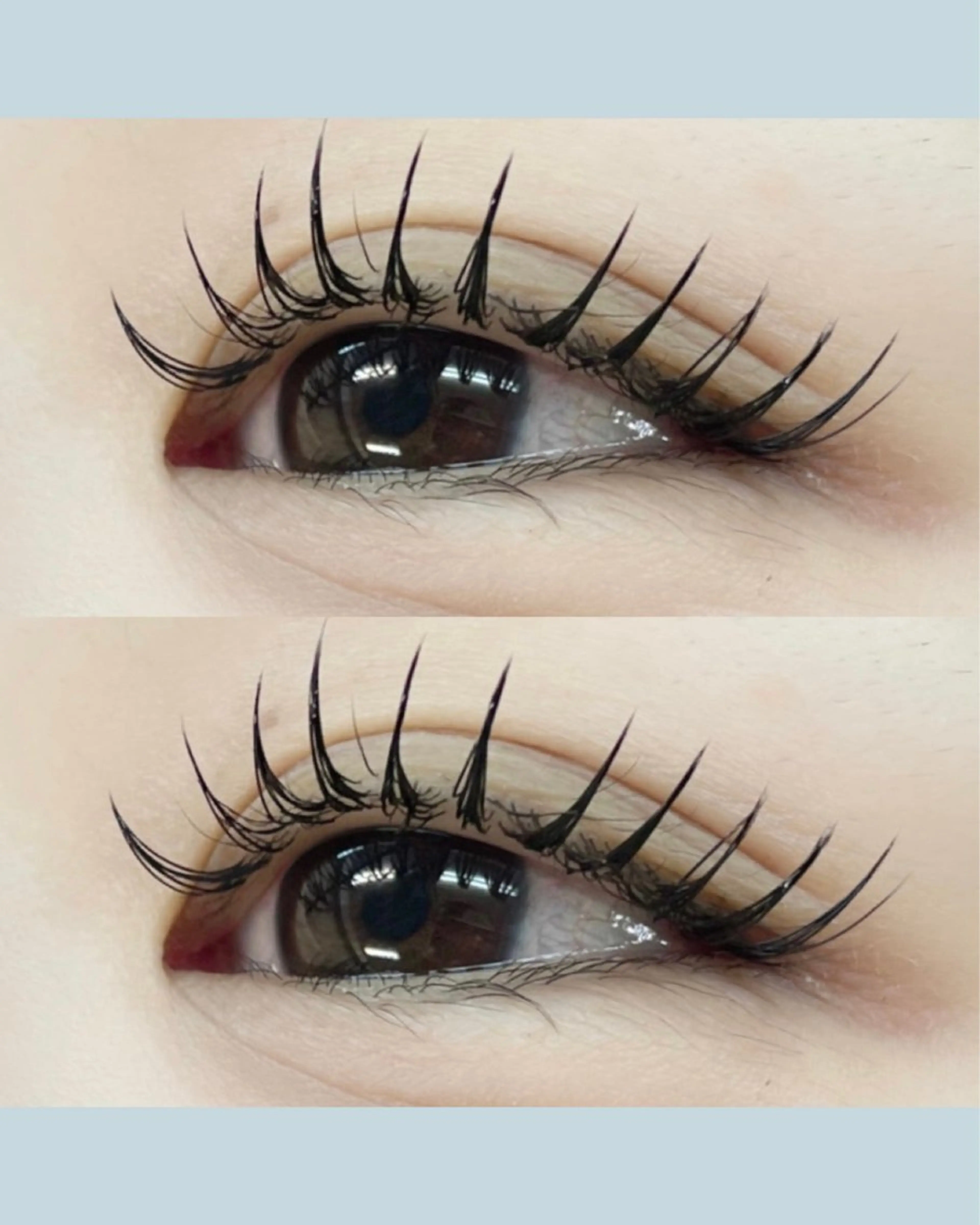 マツエク・マツパ フラットラッシュ Ciel RINKAのマツエク・マツパデザイン