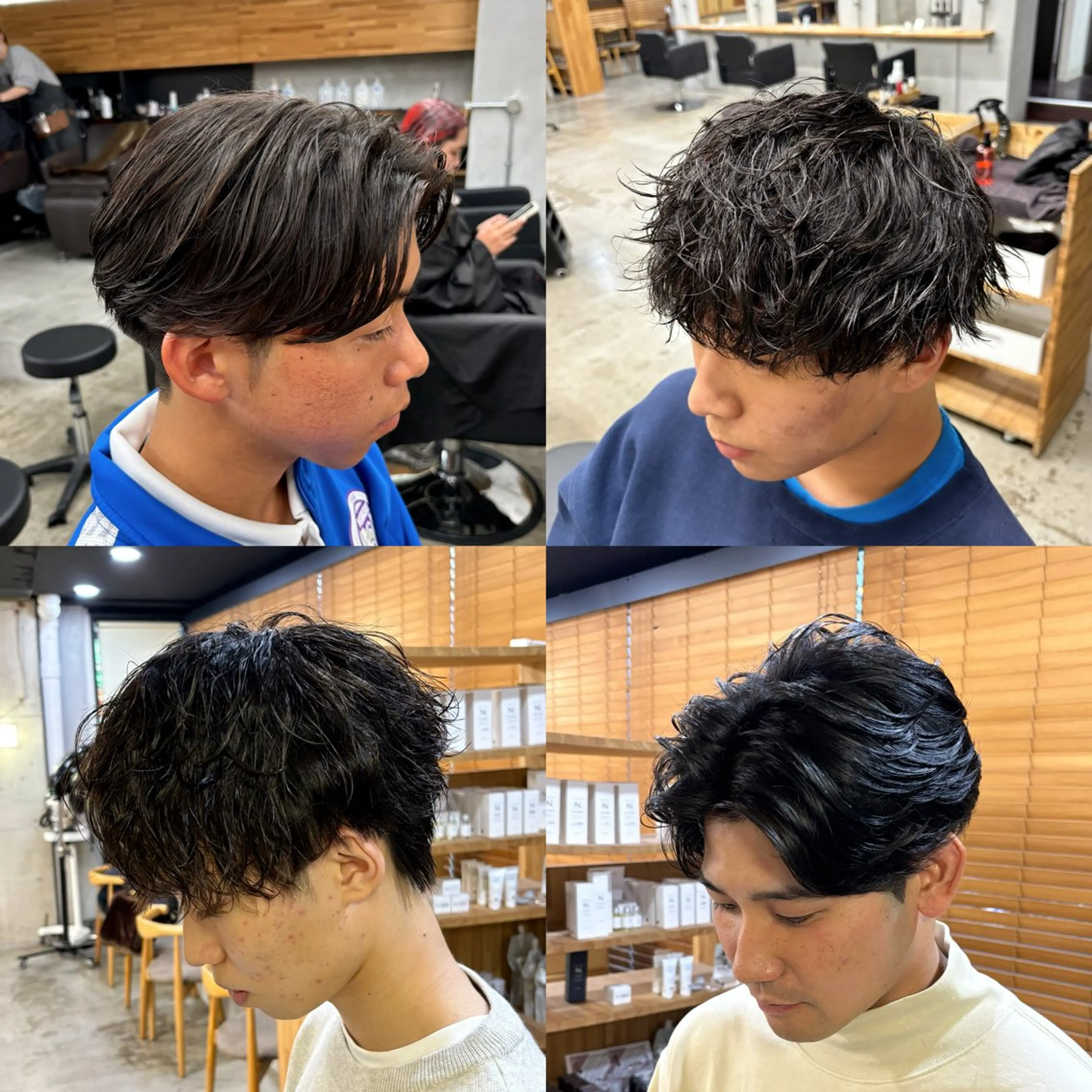 パーマ メンズ mono / Manatoのヘアスタイル