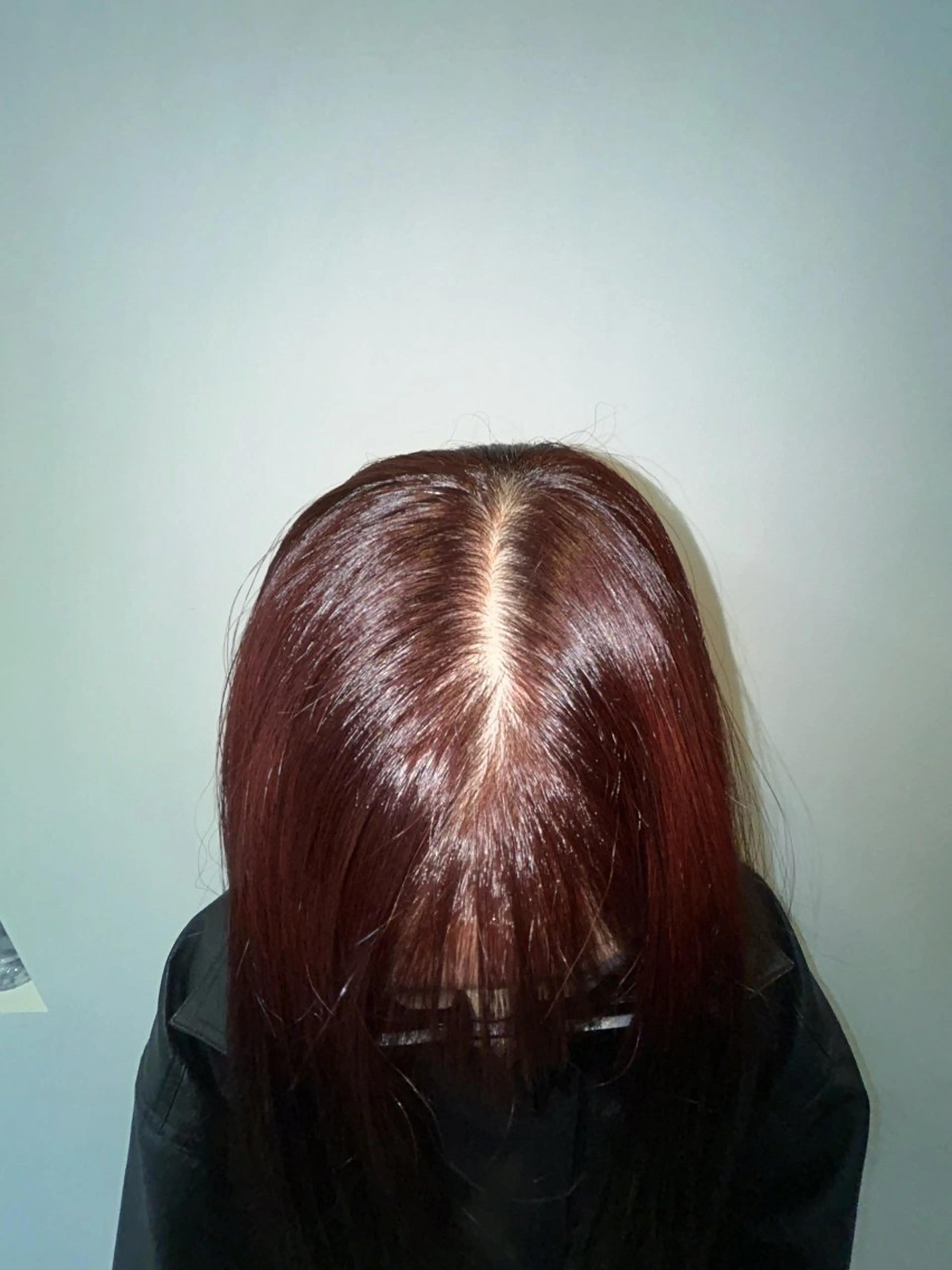 カラー ブリーチ ボルドーカラー ヘアカラー 【sica】 平井涼樺のヘアスタイル