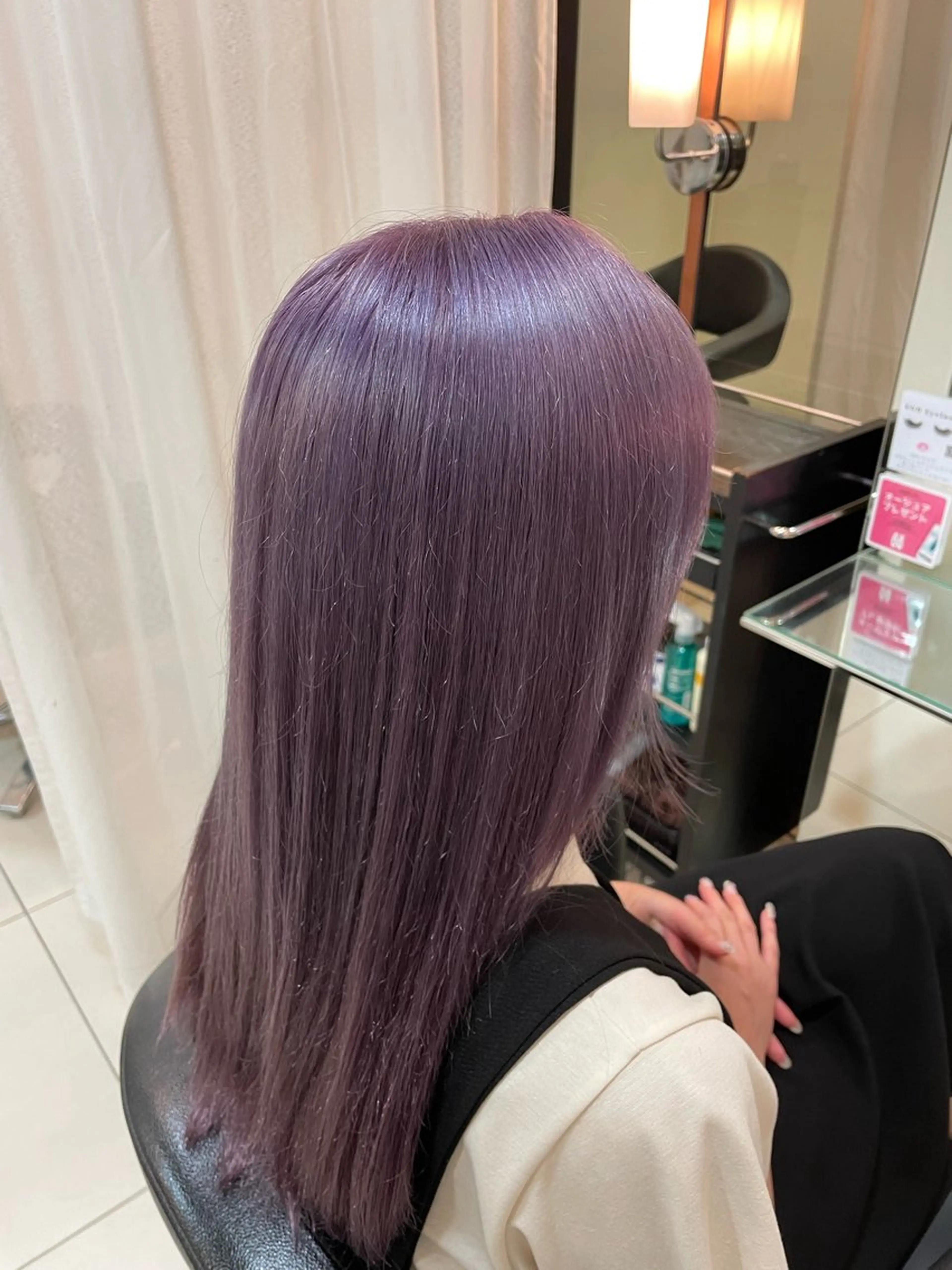 カラー 銀座　REFINED 🫧立元のヘアスタイル