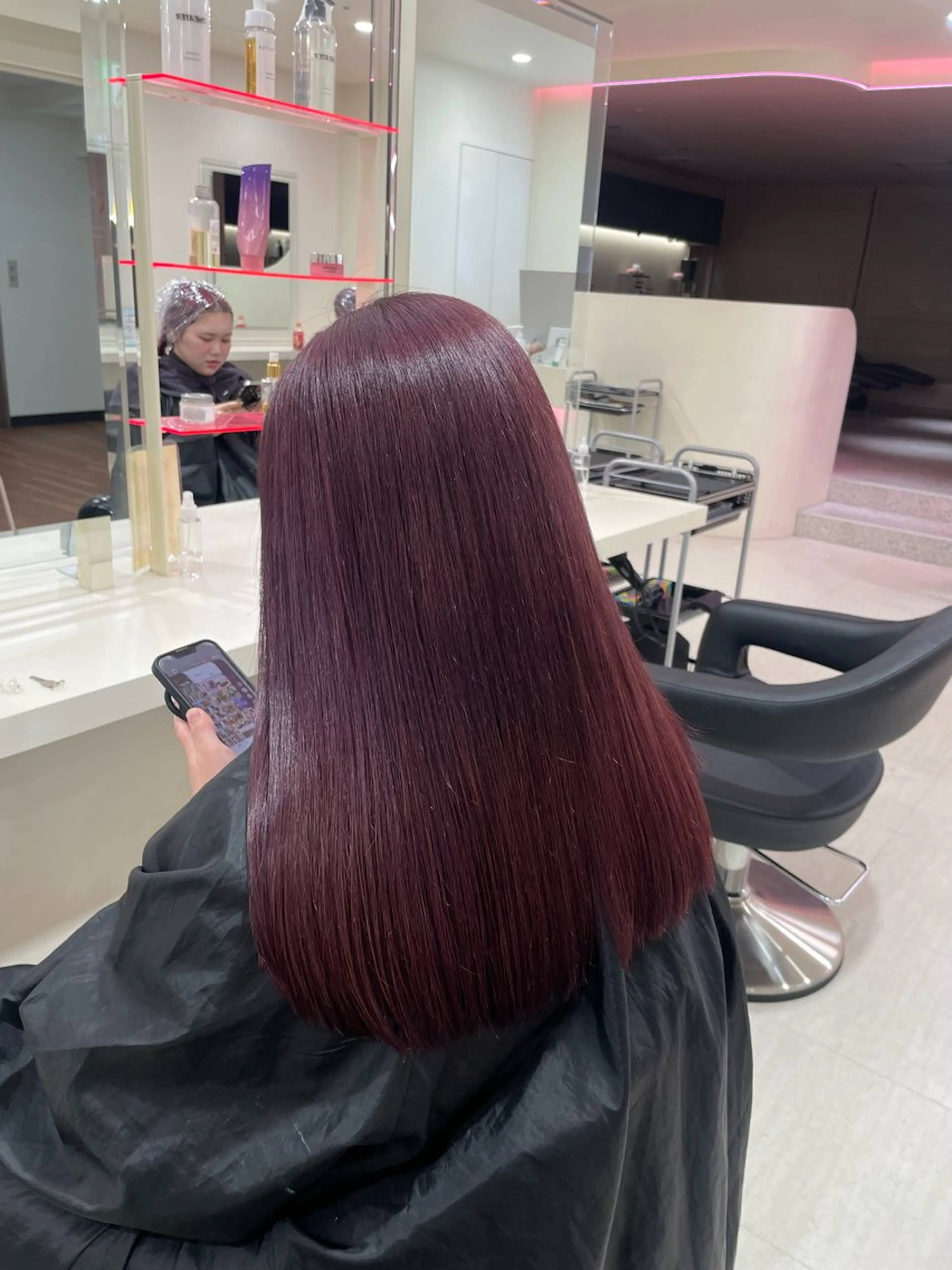 ロング カラー 大人上品ベージュ 🎀HARUNAのヘアスタイル