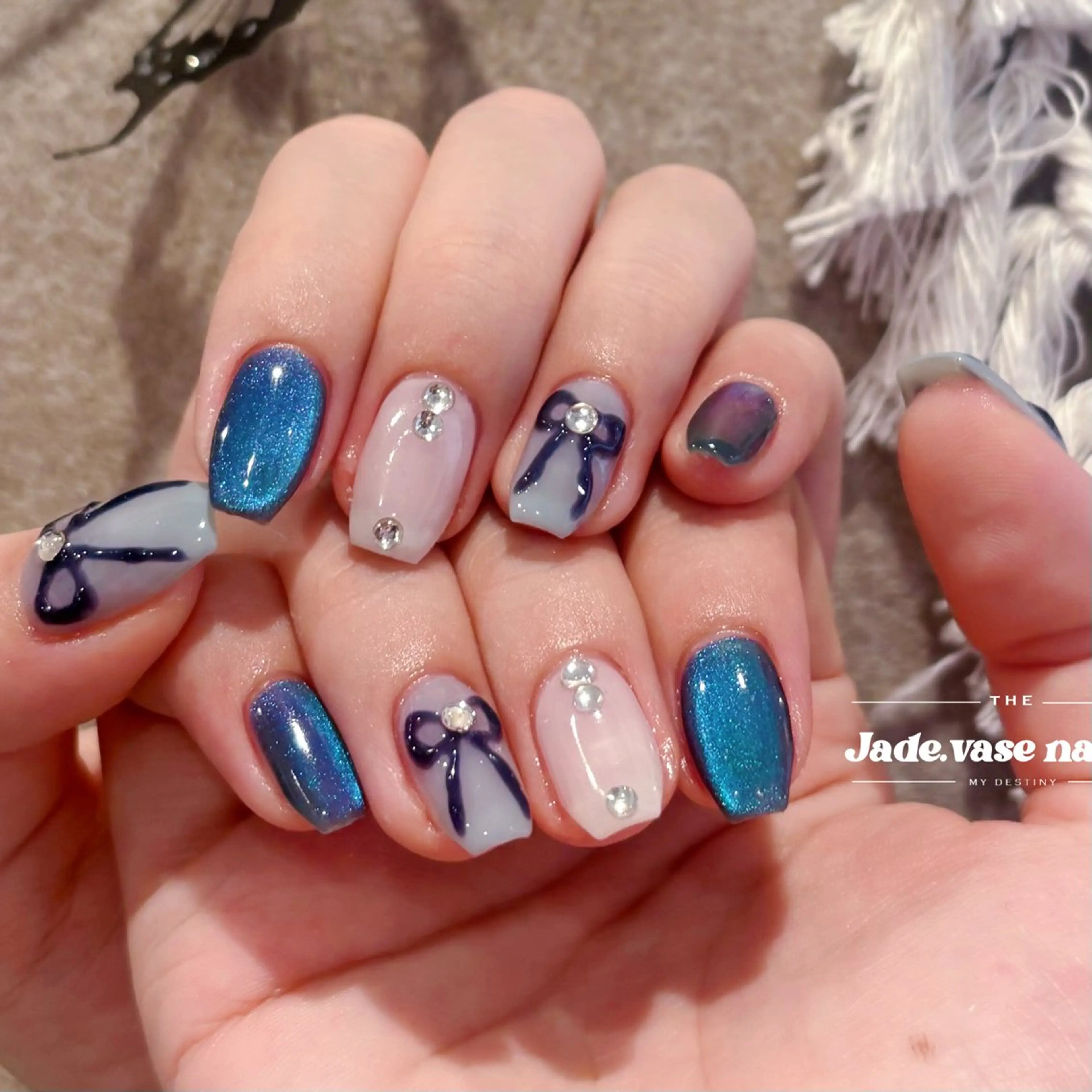 ネイル ハンドネイル ハンドケア ✰Jade.vase 银座のネイルデザイン