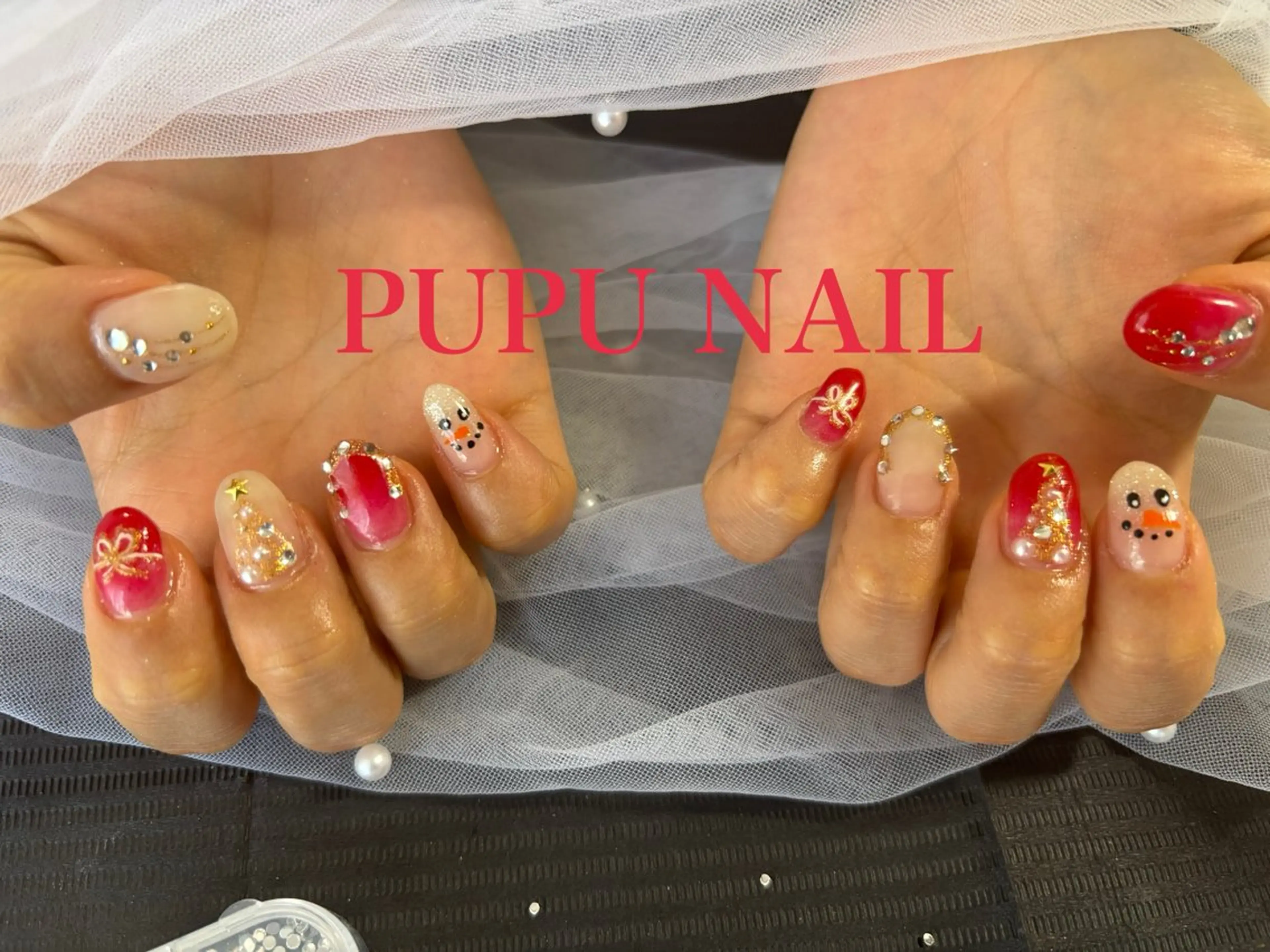 ミディアム ハンドネイル kido chieのネイルデザイン