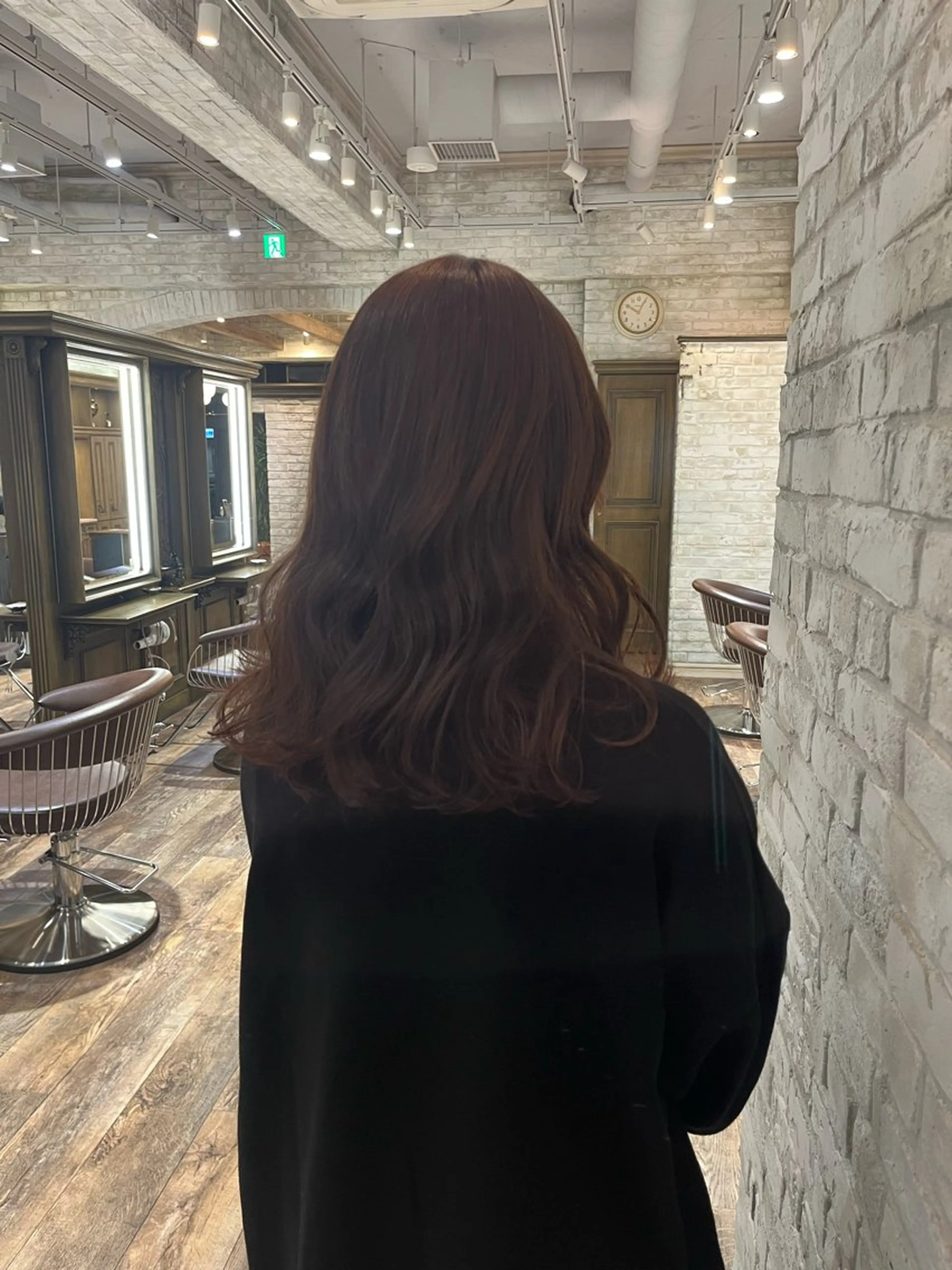 セミロング カラー ブラウンカラー ピンクカラー ピンクブラウン 🐾 atsuyaのヘアスタイル