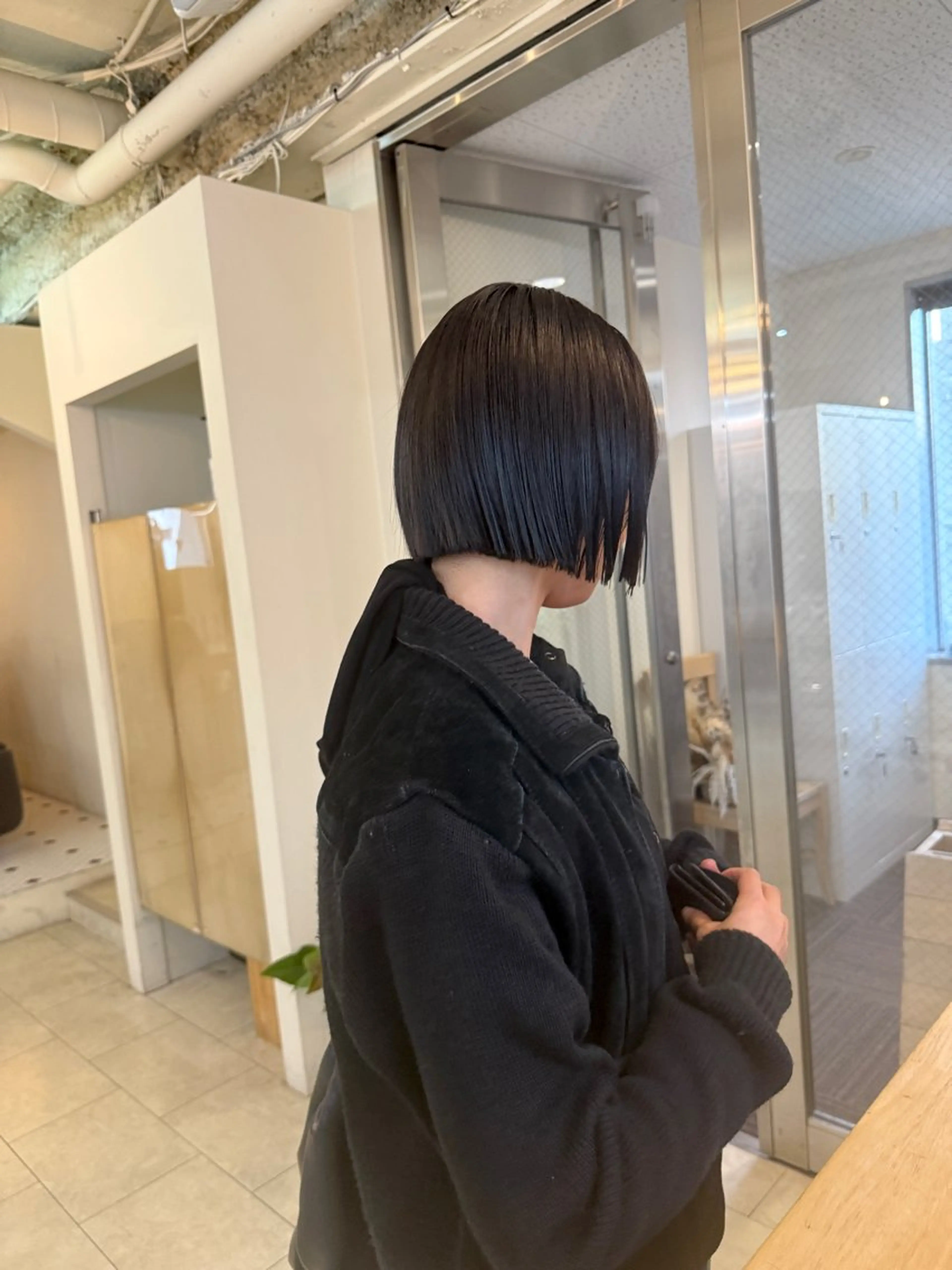 ショート カット Maho/海外 レイヤー/ハッシュのヘアスタイル