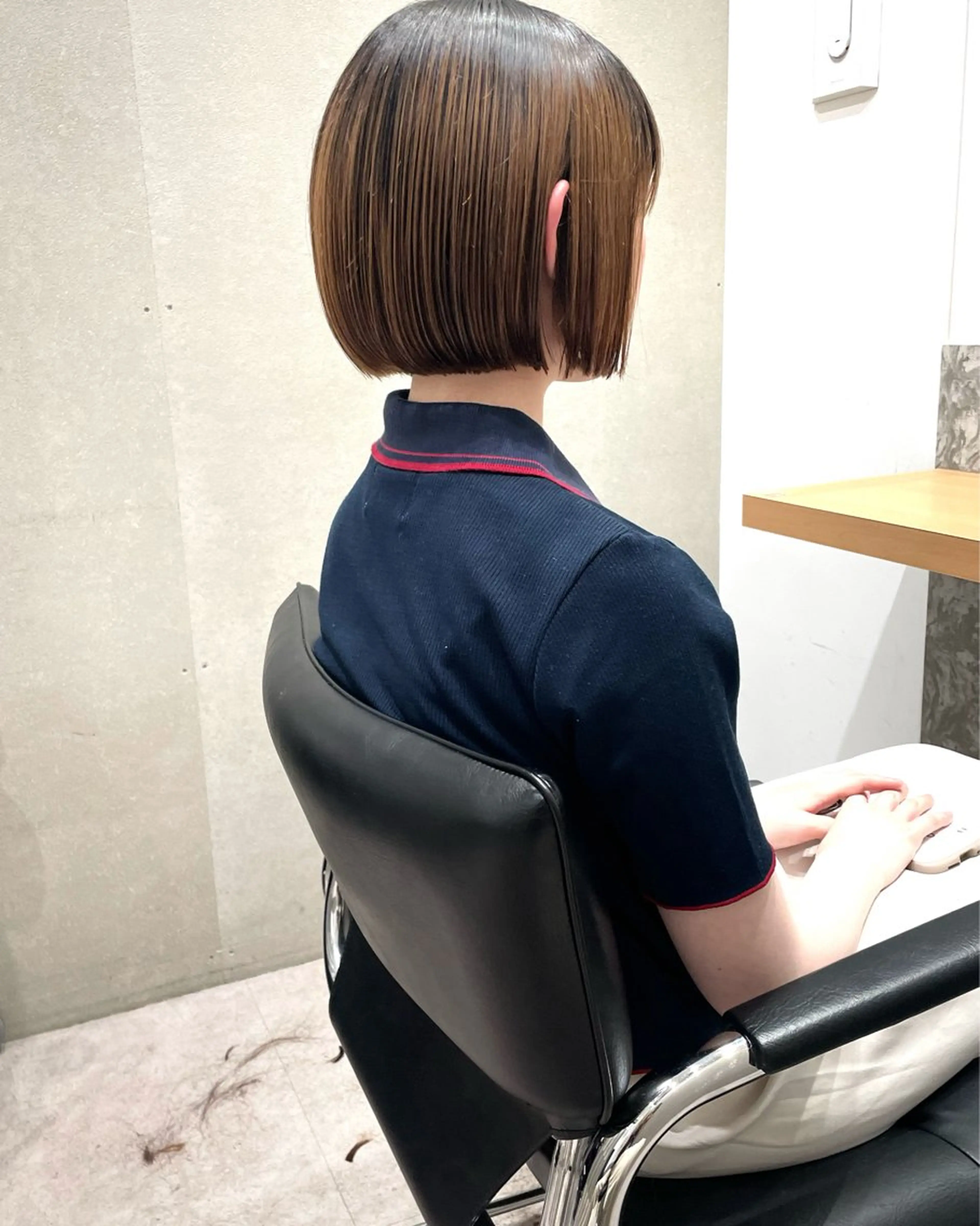 ショート カラー カット ヘアカラー 小坂 郁美のヘアスタイル