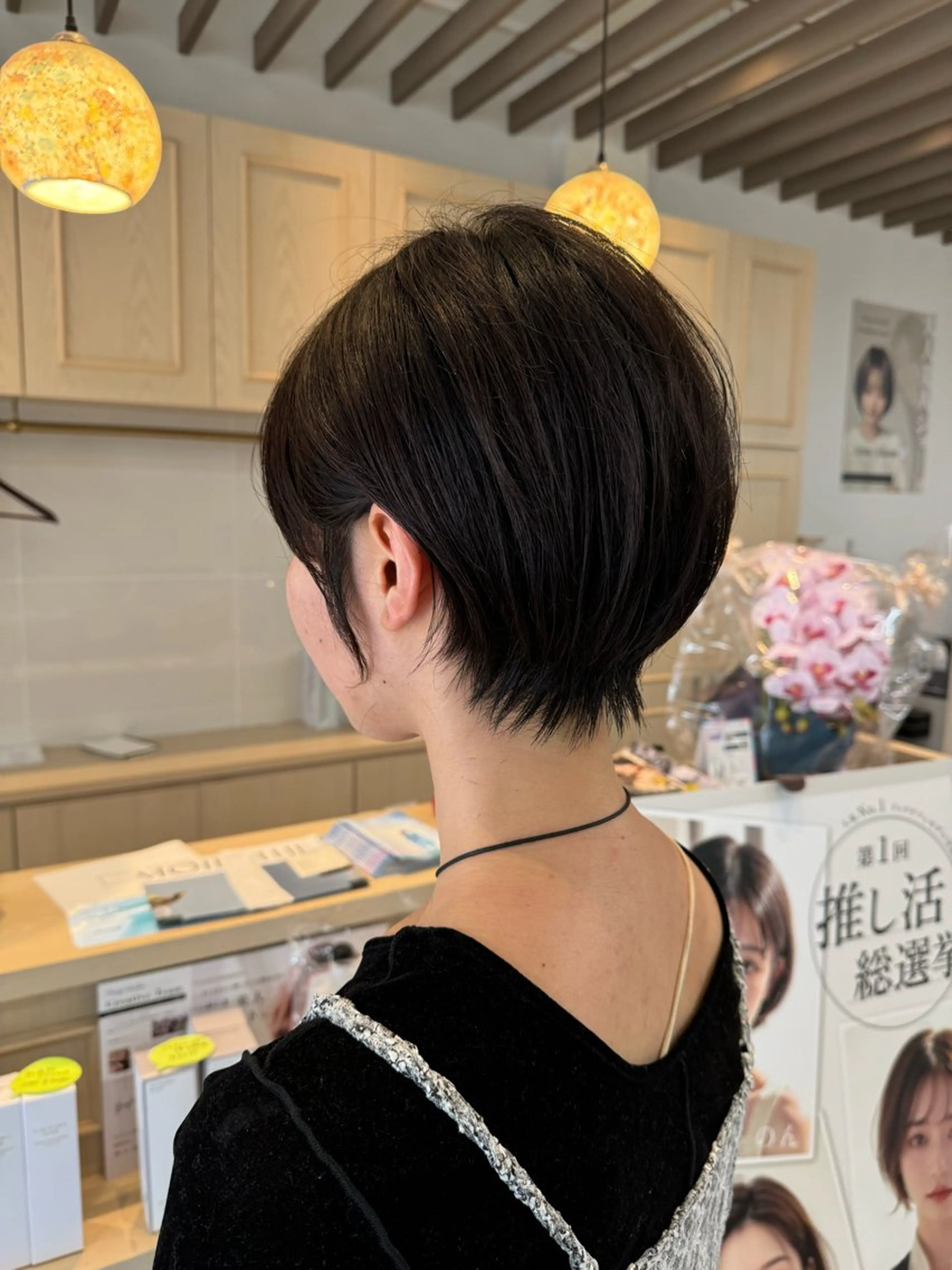 ショート ショート/ボブ パーマ/中原のヘアスタイル