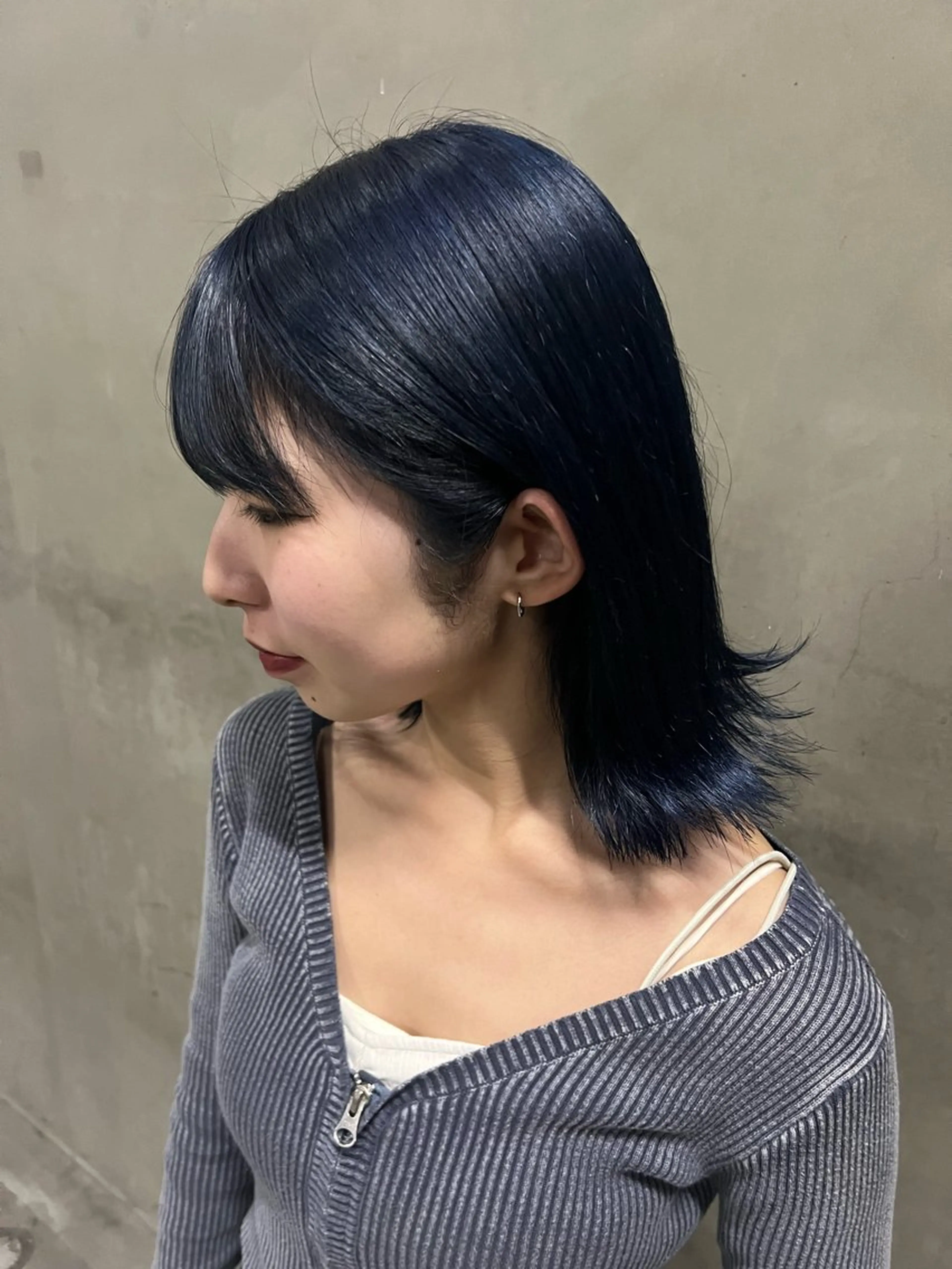 ミディアム カラー カット ヘアカラー ma naのヘアスタイル