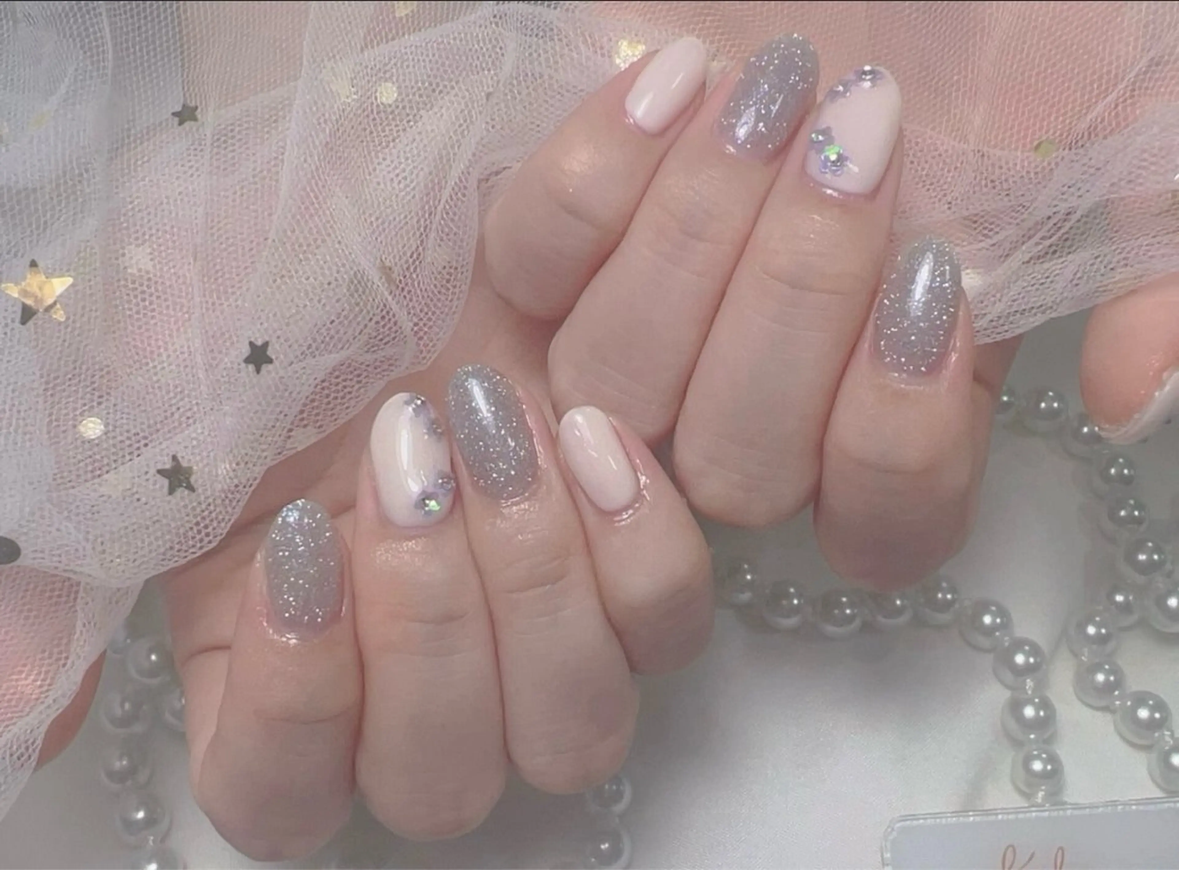 ネイル アートネイル フレンチネイル ジェルネイル グラデーション 韓国ネイル Nail Salon kihi大塚店のネイルデザイン