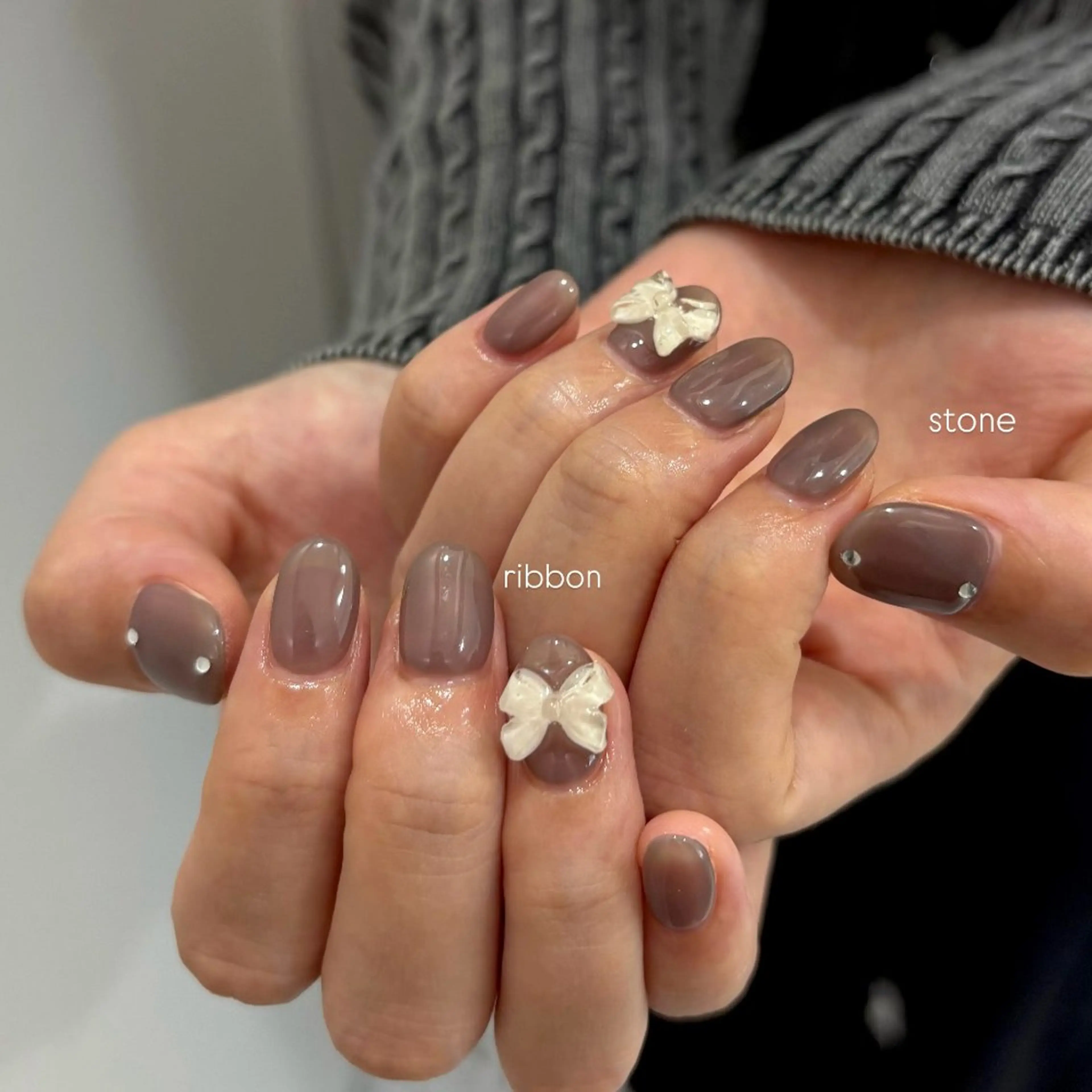 ネイル シンプルネイル ハンドネイル ︎︎ ruane. ルアネのネイルデザイン