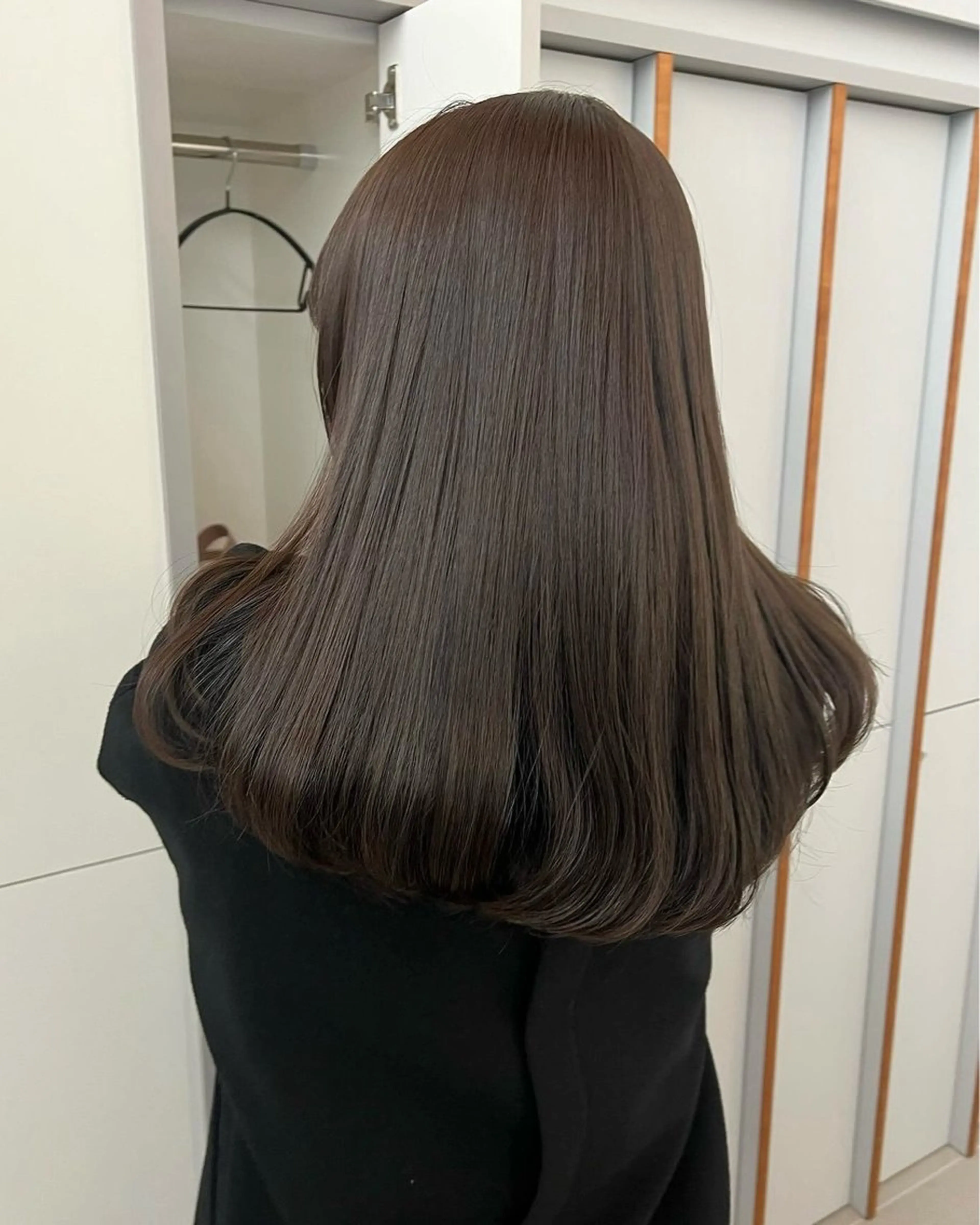 セミロング カラー カット ヘアカラー レイヤーカット/暖色 カラー/mao🎀のヘアスタイル