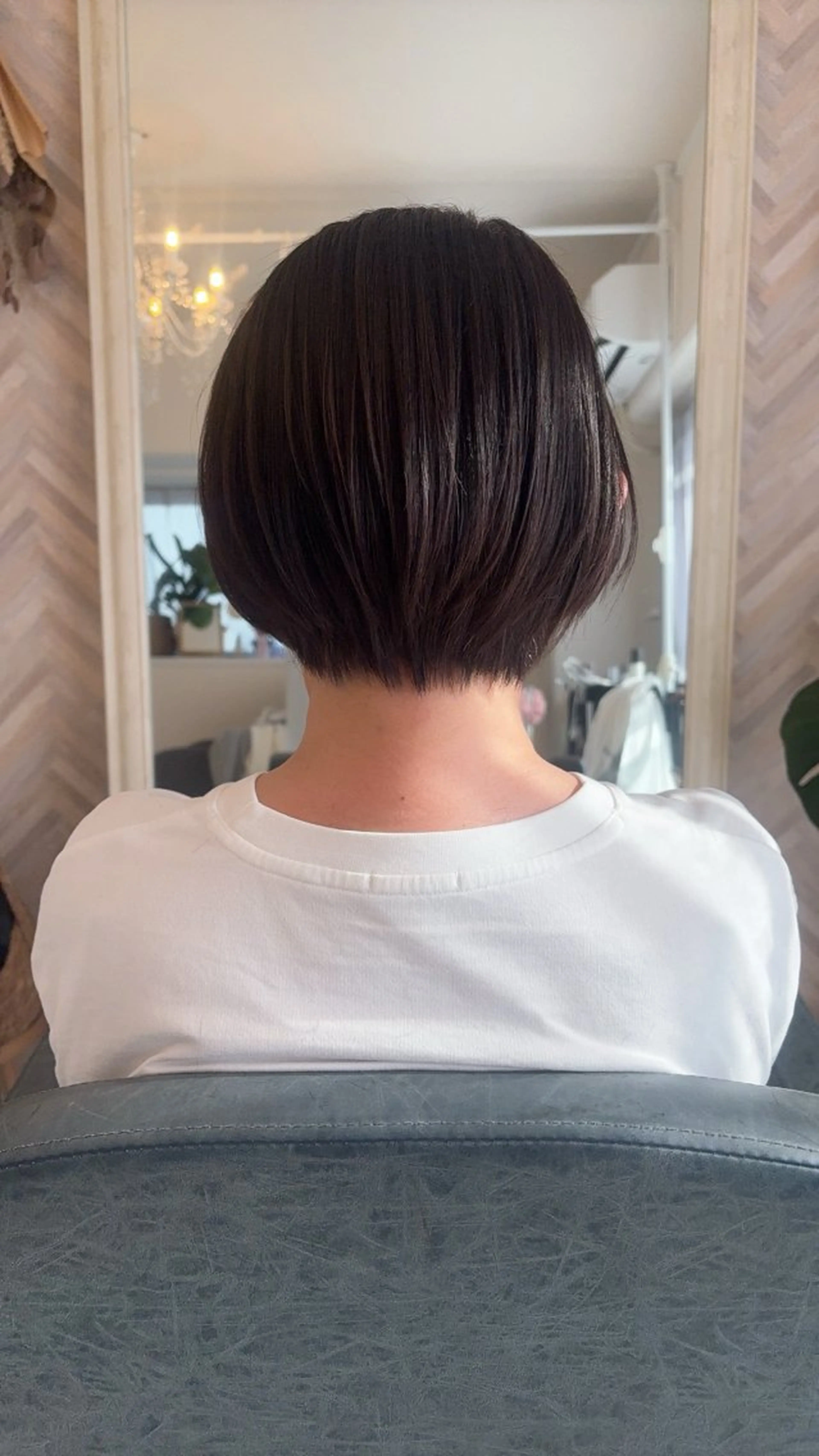 ショート ショートボブ ボブ ショートヘア 戸川 浩子のヘアスタイル