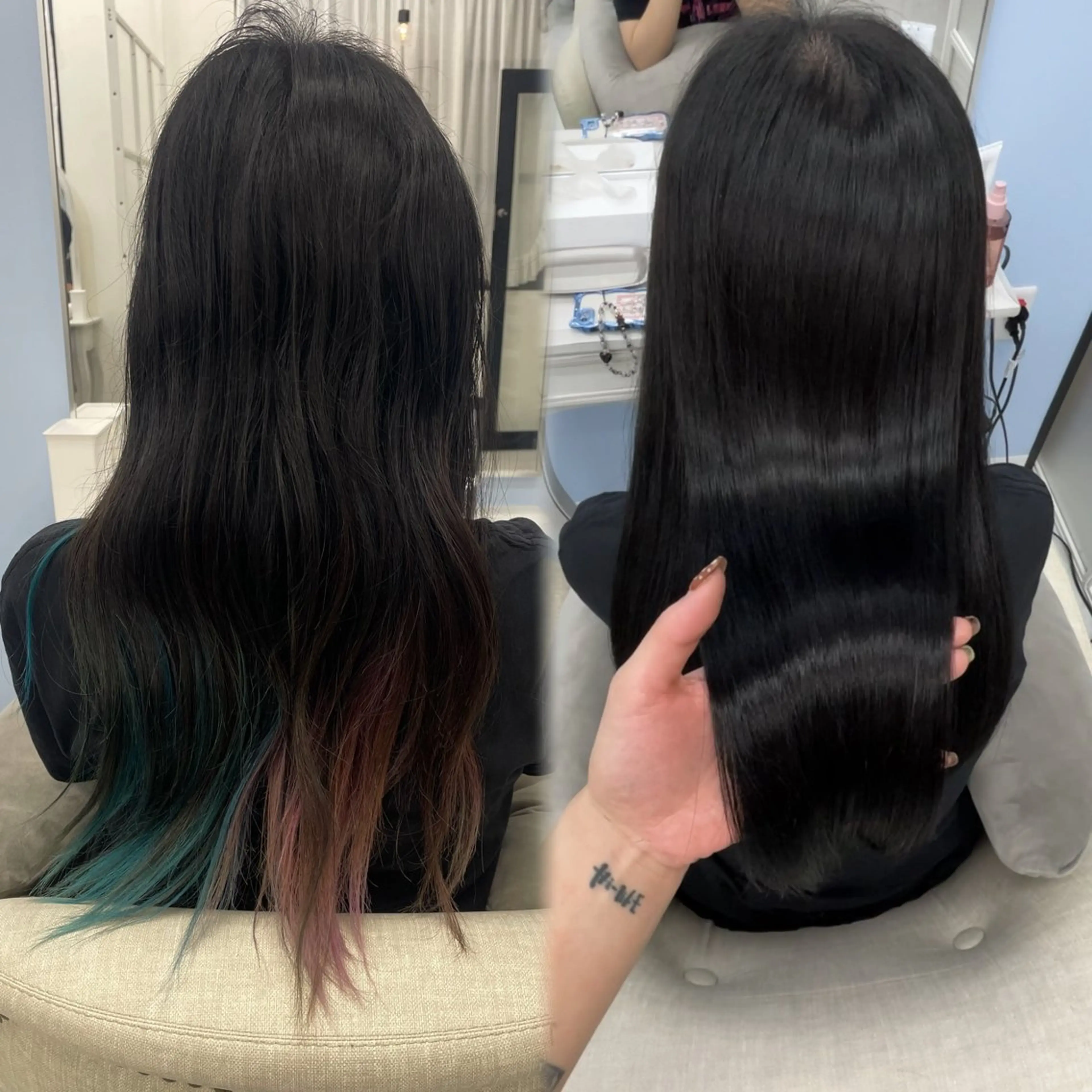 ロング カラー ヘアカラー トリートメント 髪質改善矯正/カラー /吉祥寺 mariのヘアスタイル