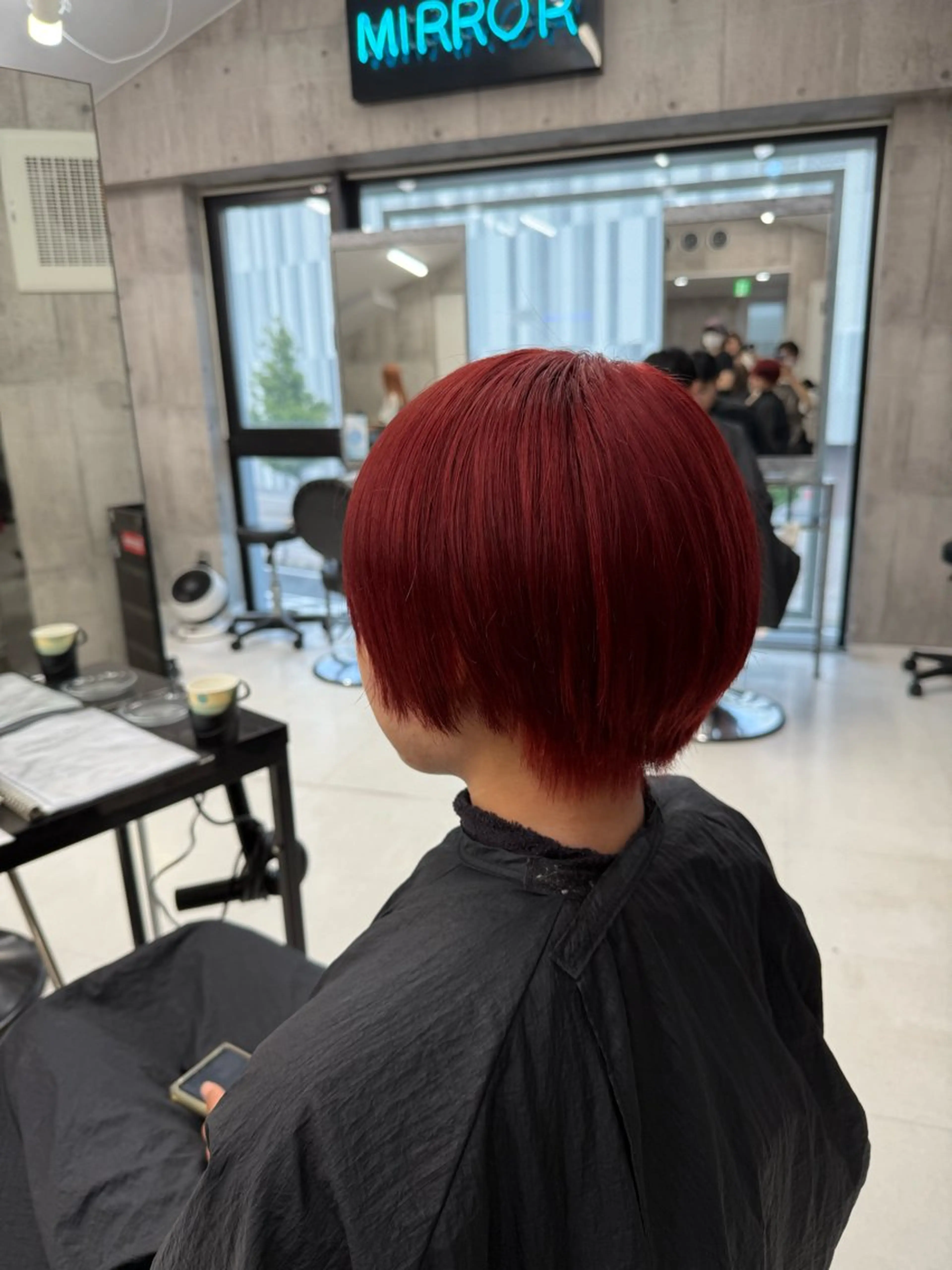 ショート カラー メンズ メンズバレイヤージュ メンズブリーチ メンズハイライト メンズハイトーン メンズインナーカラー ヘアカラー トリートメント ☁️かずき☁️青.紫 推し活カラー💫のヘアスタイル