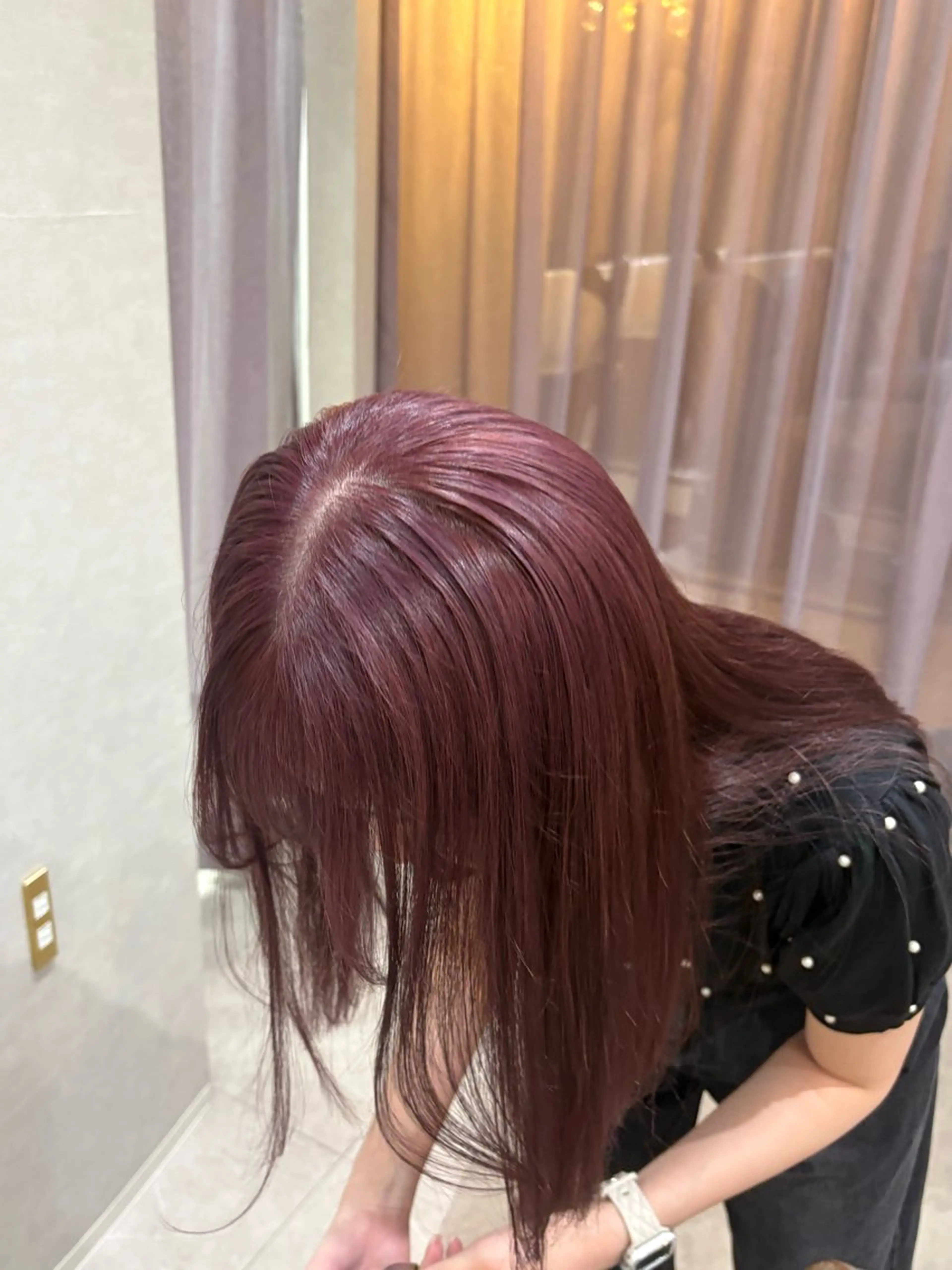 セミロング color couture みほのヘアスタイル